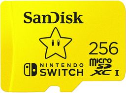 SanDisk microSD para Nintendo Switch de 256GB