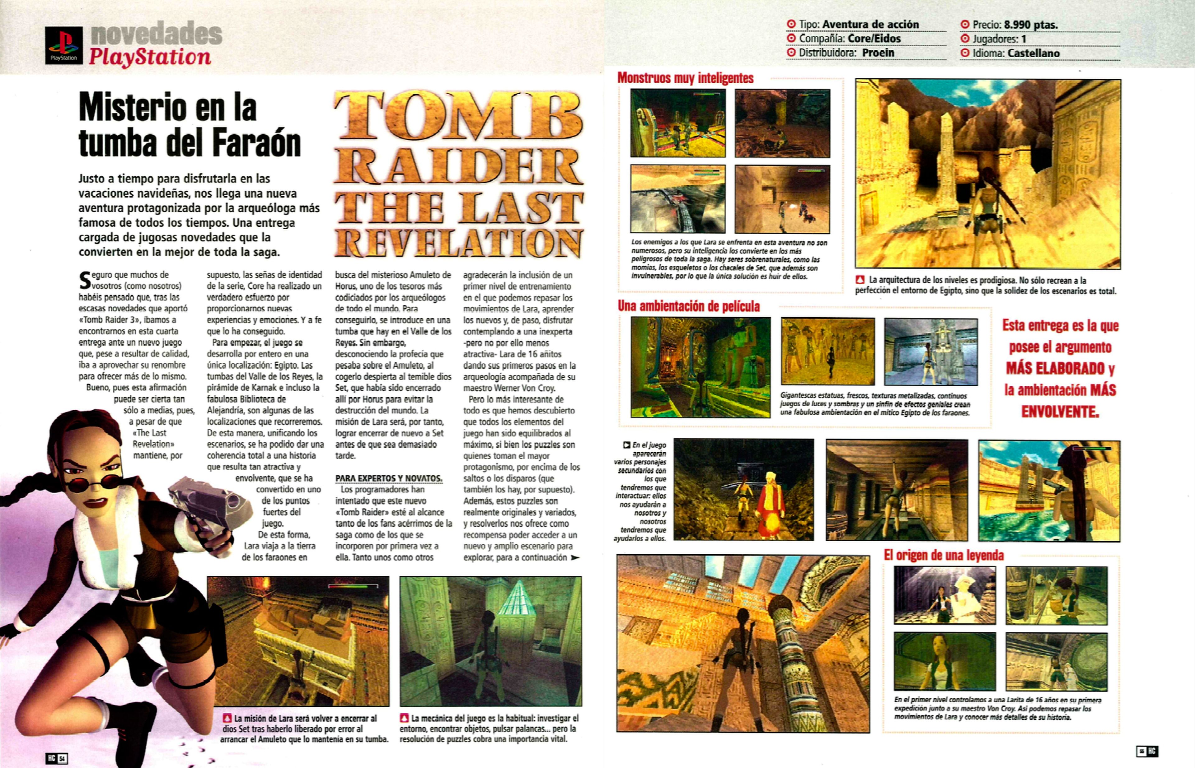 Análisis Tomb Raider The Last Revelation
