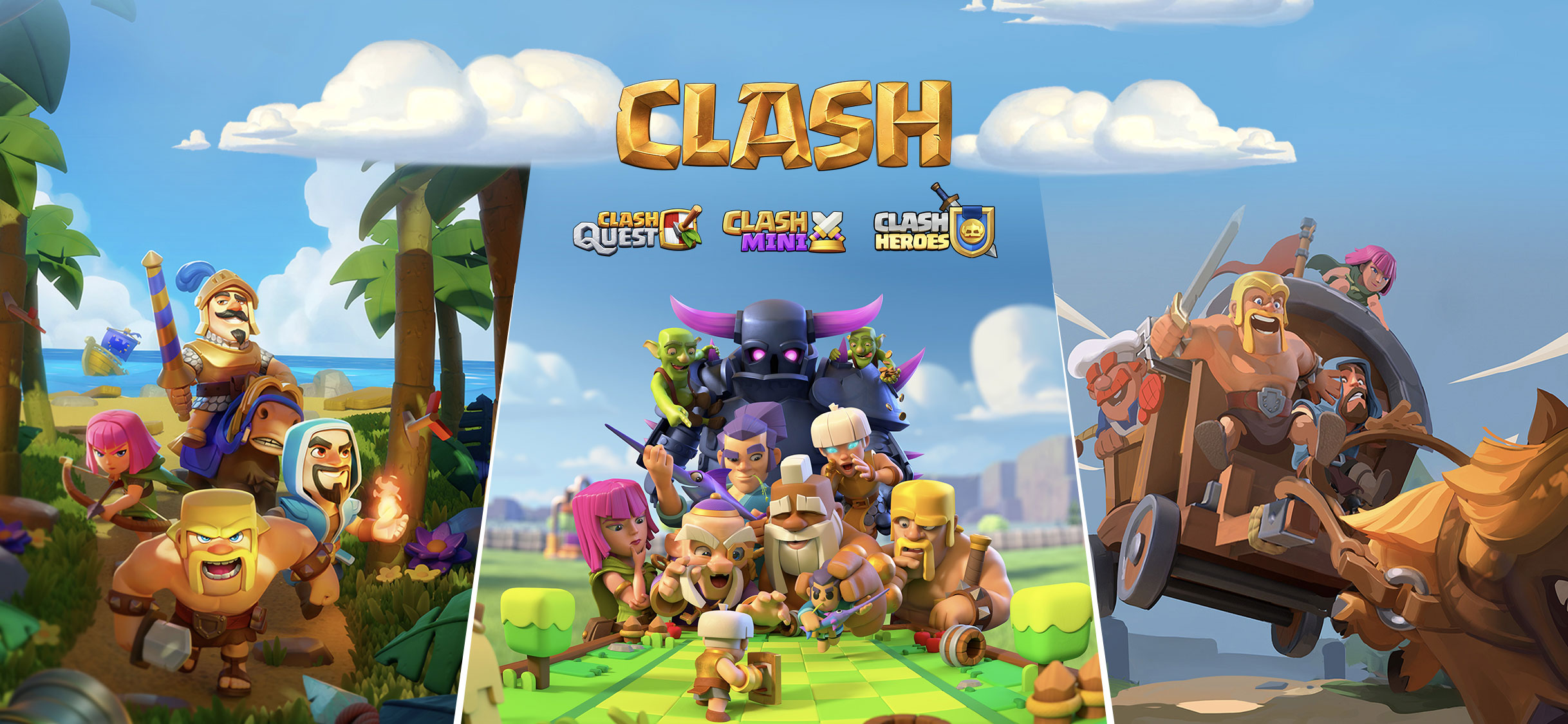 Supercell expande el universo de Clash of Clans con tres nuevos juegos  anunciados para móviles