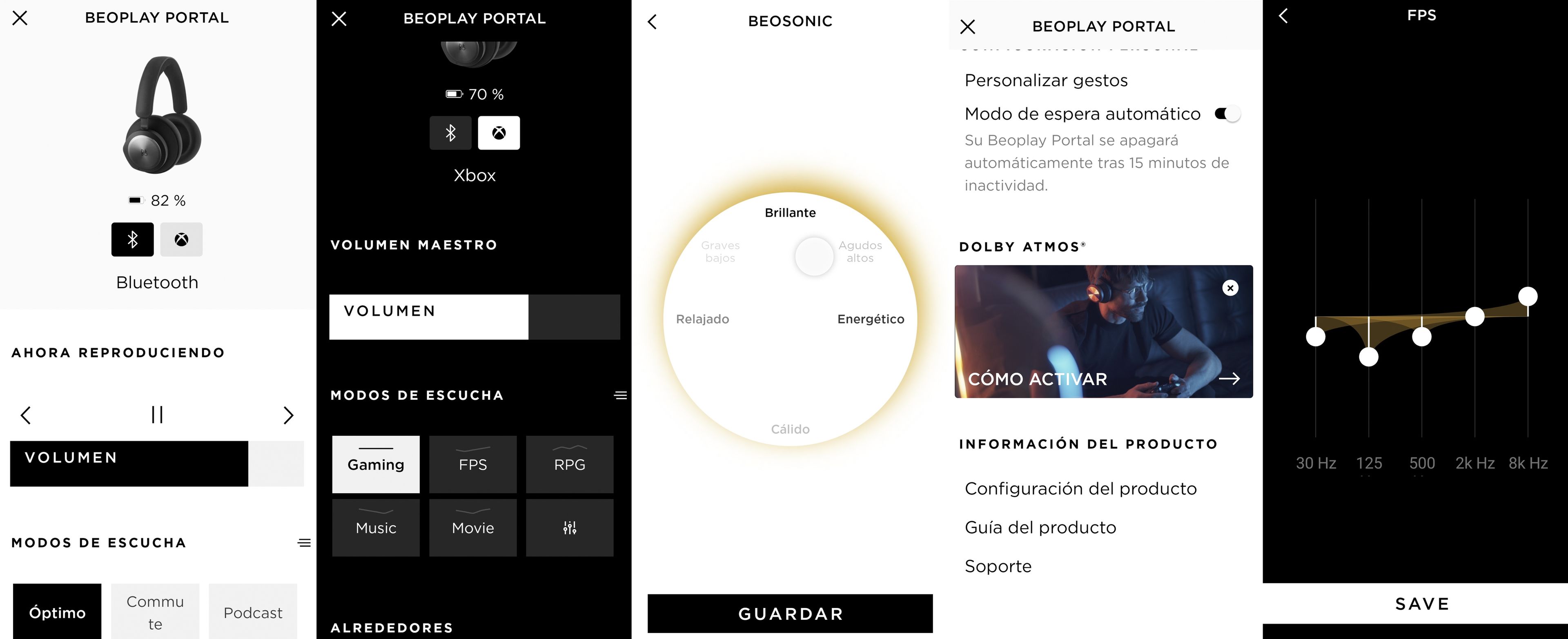 Configuración Beoplay Portal app Bang & Olufsen