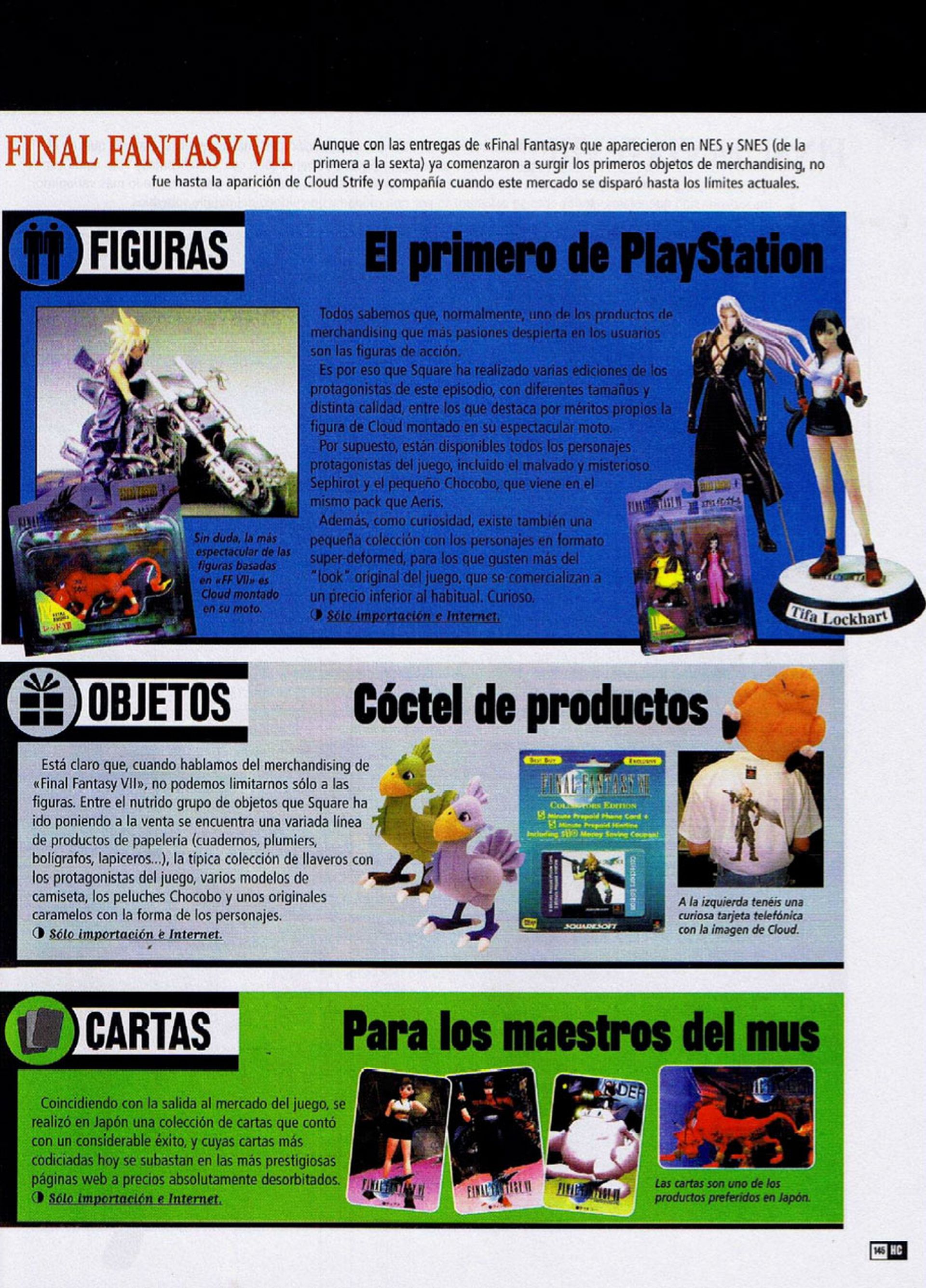 GAleria merchandising 2000-2001 El Escaparate de Hobby Consolas