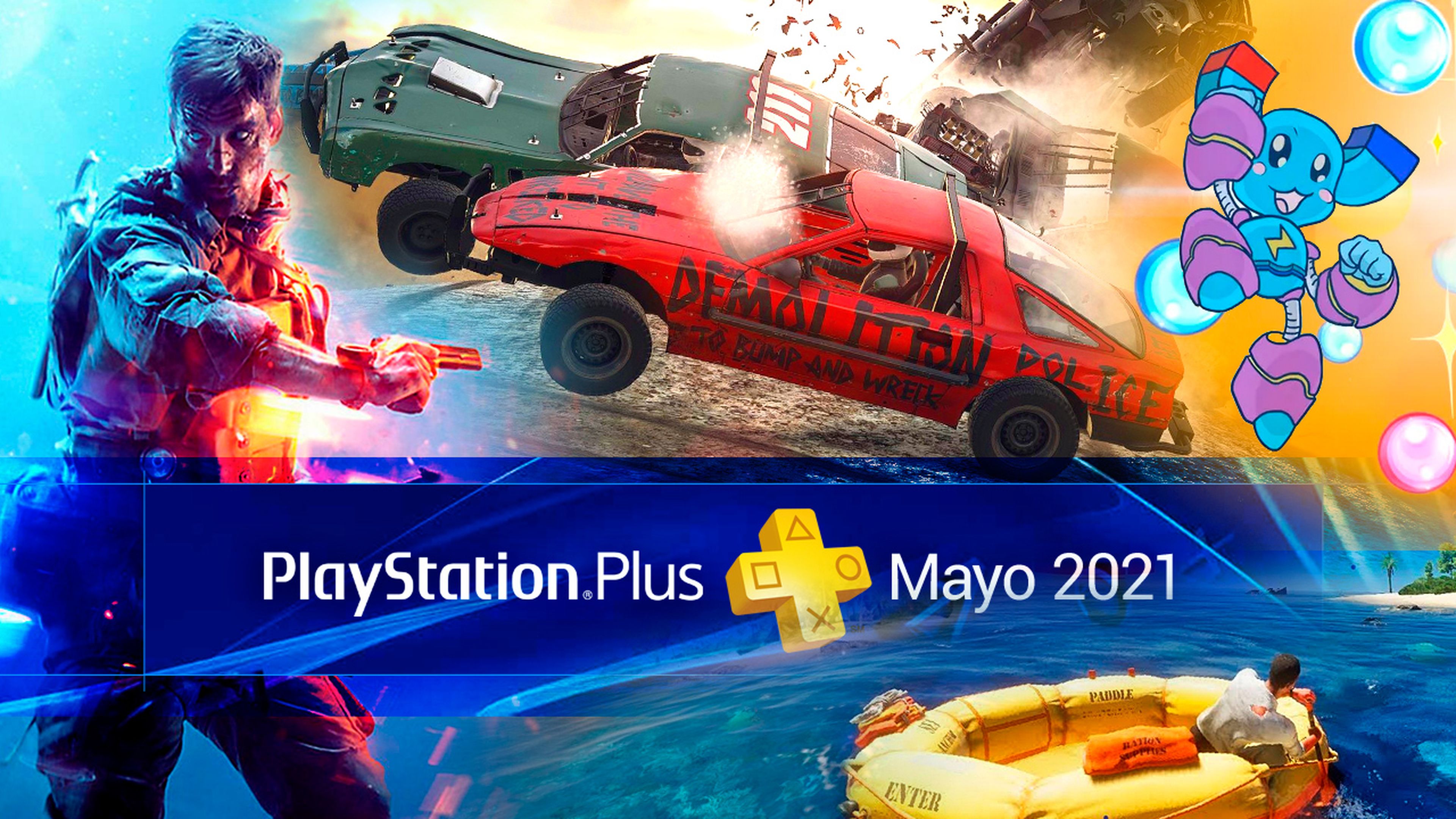 Juegos de PS Plus en mayo de 2021