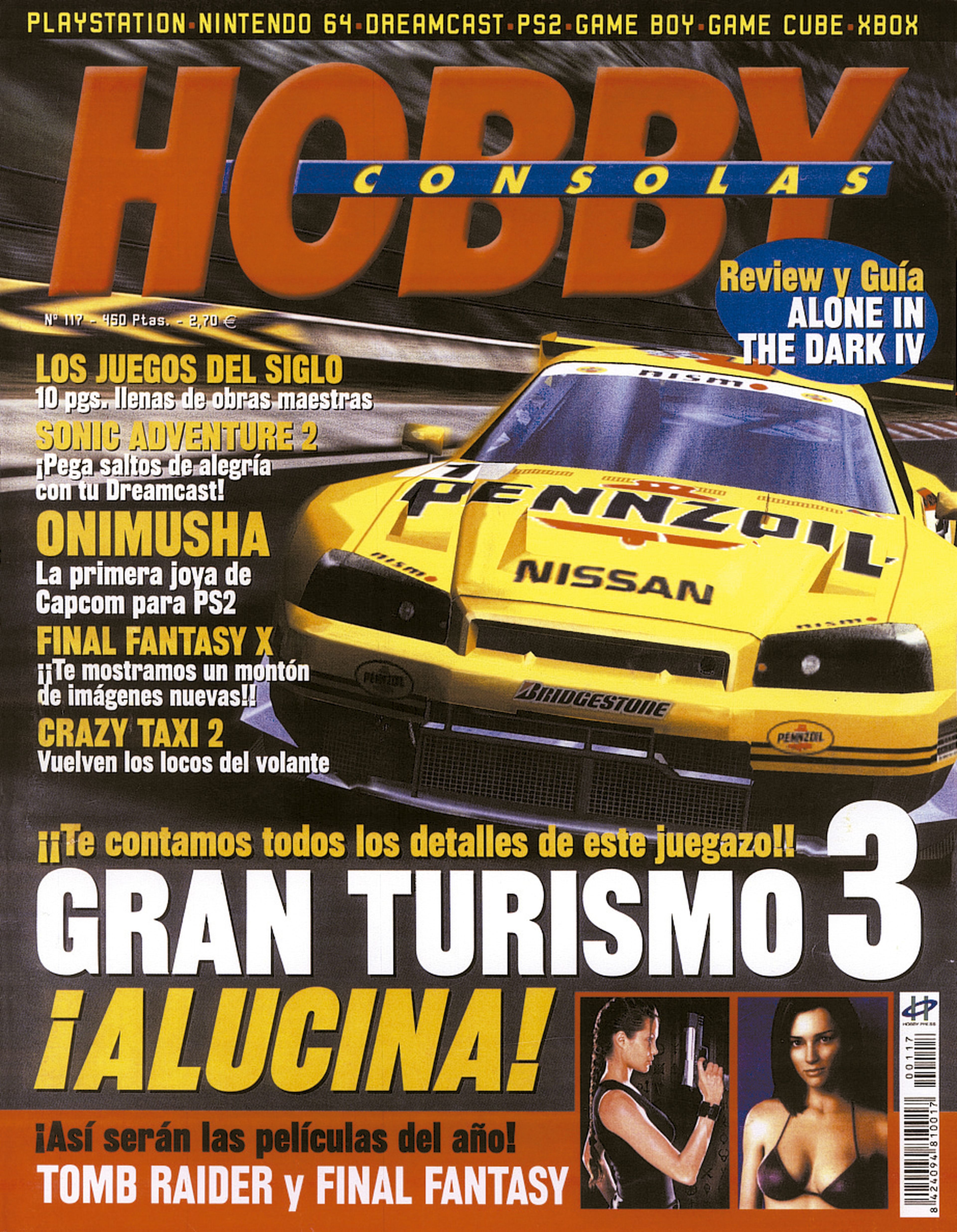 Portada Gran Turismo 3 Hobby Consolas