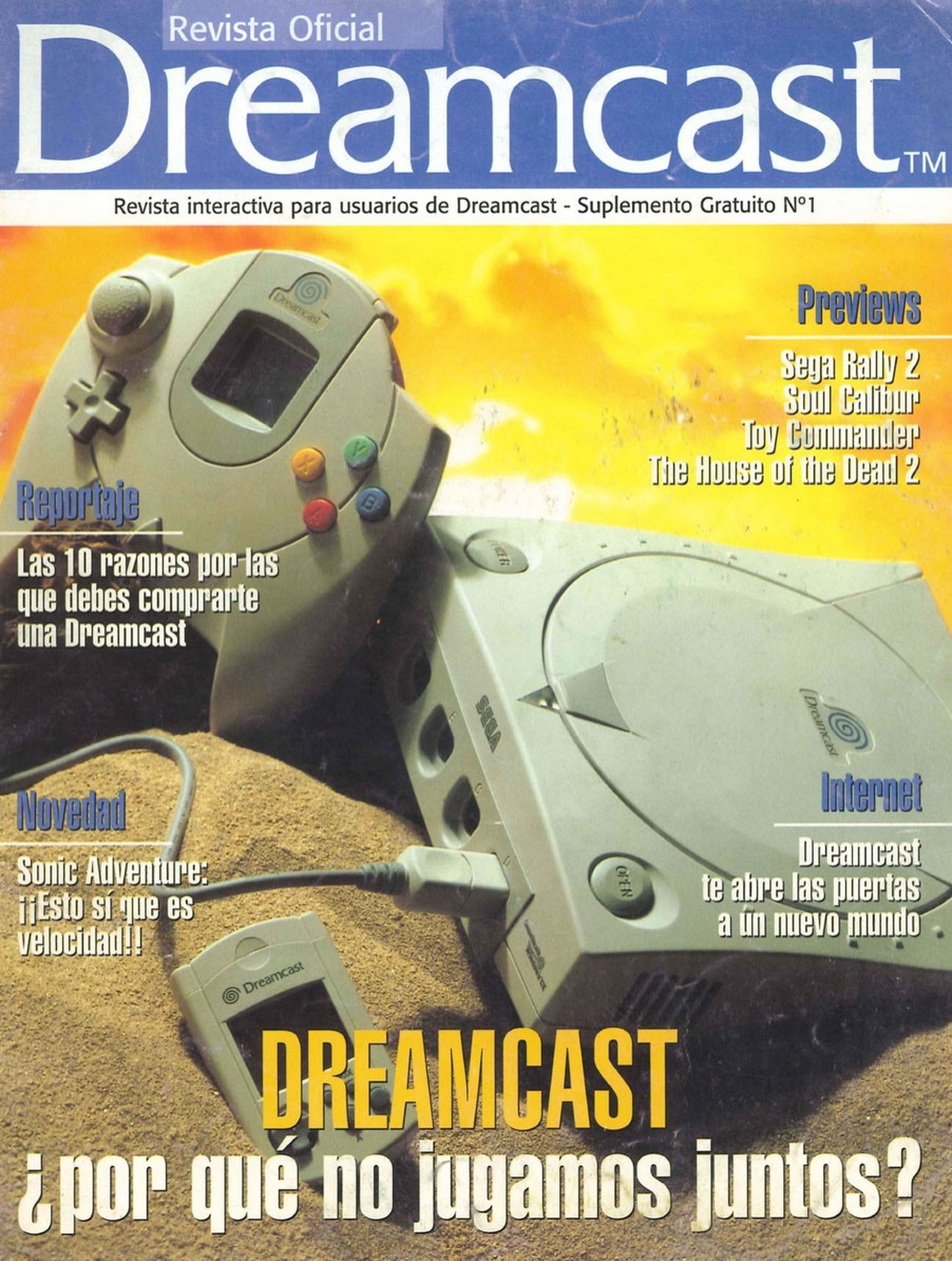 Revista Oficial Dreamcast y Hobby Consolas
