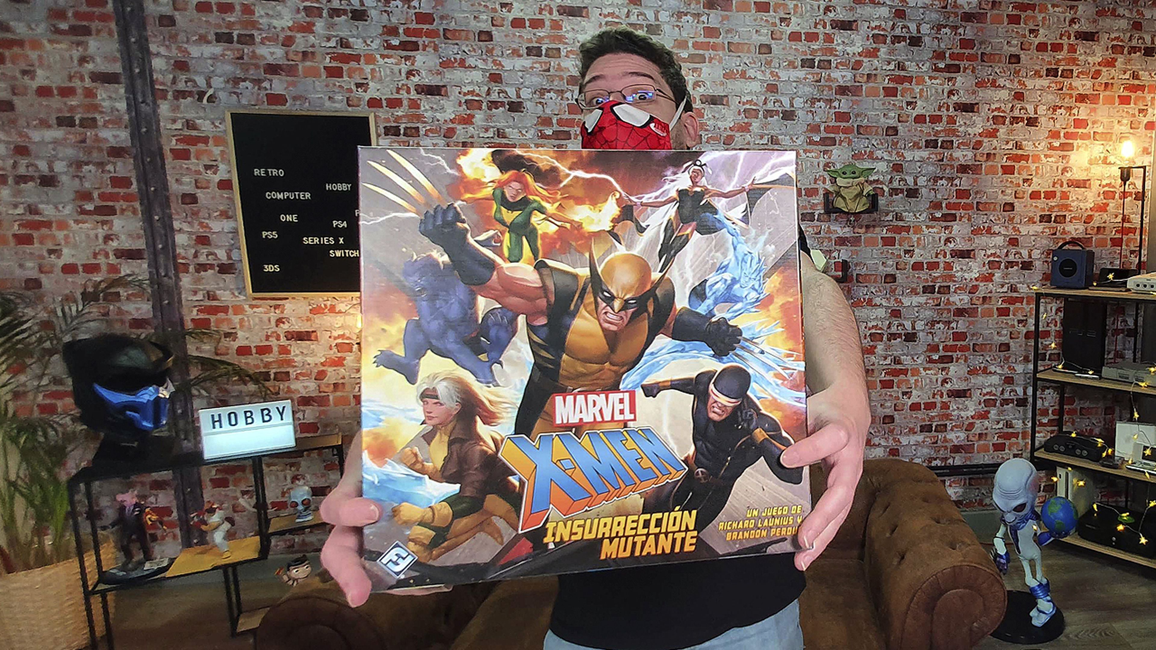 Unboxing del juego de mesa X-Men: Insurrección Mutante