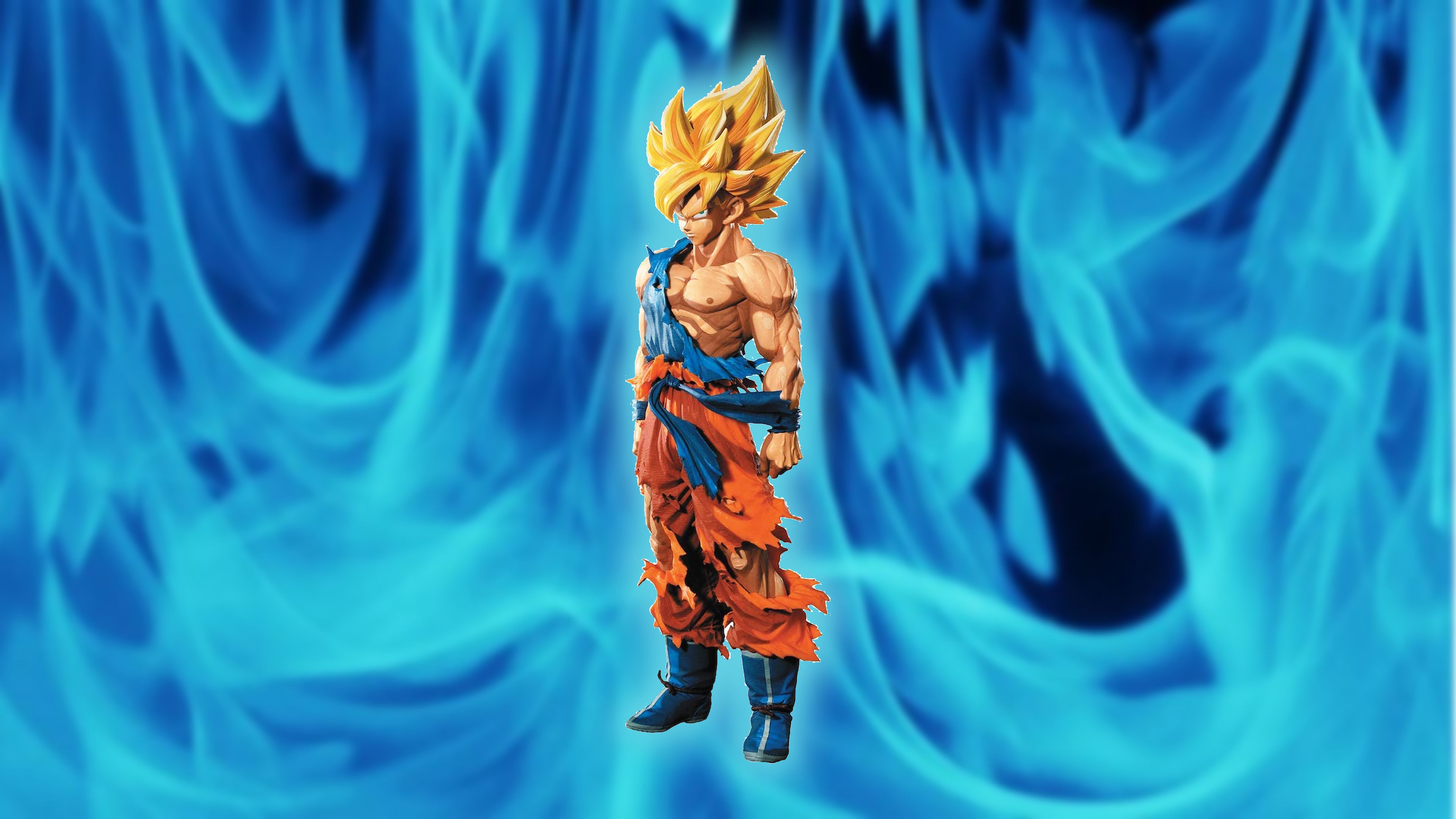 Figura Goku Multicolor