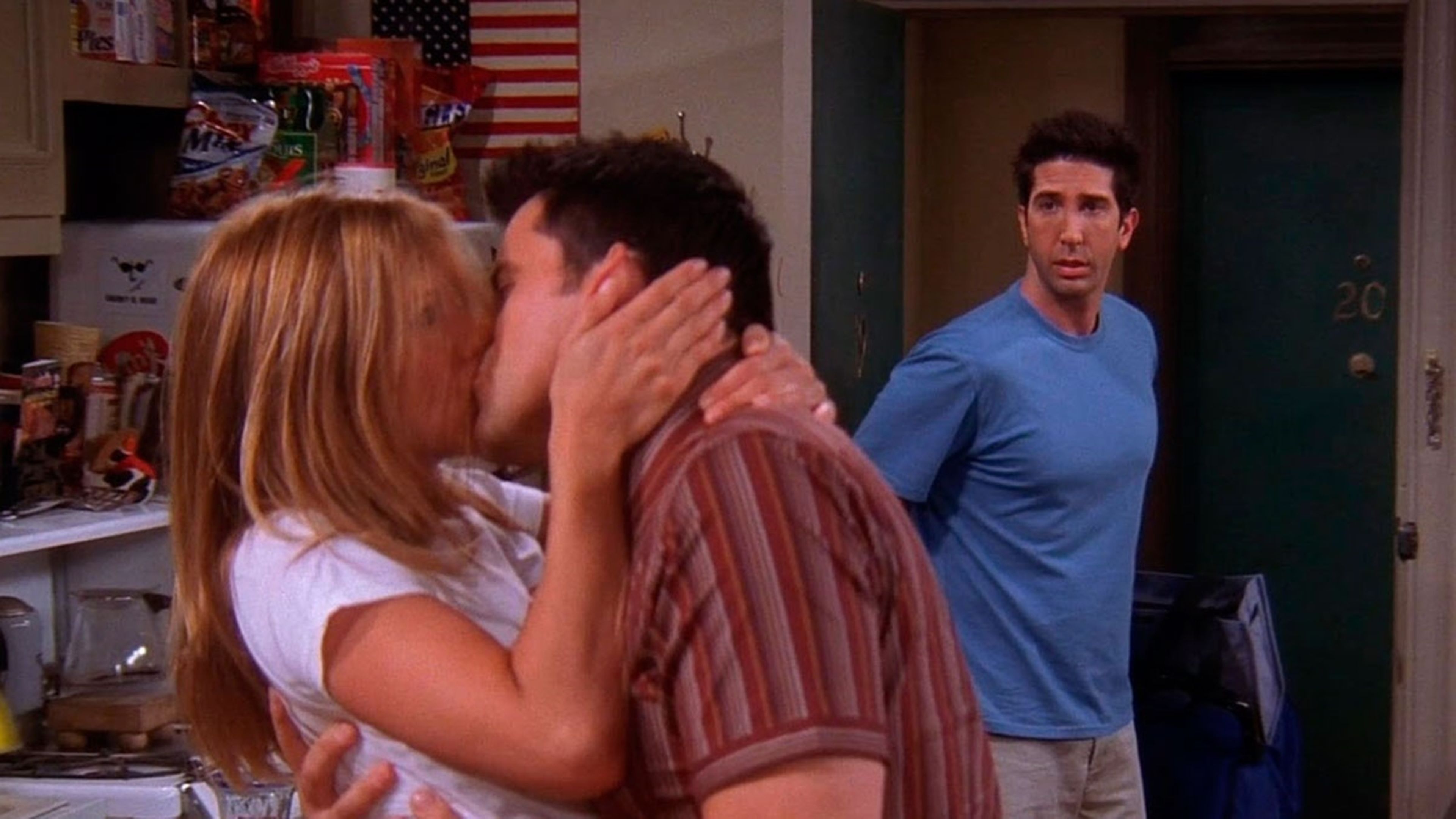 Friends - Ross y su reacción a la relación entre Rachel y Joey
