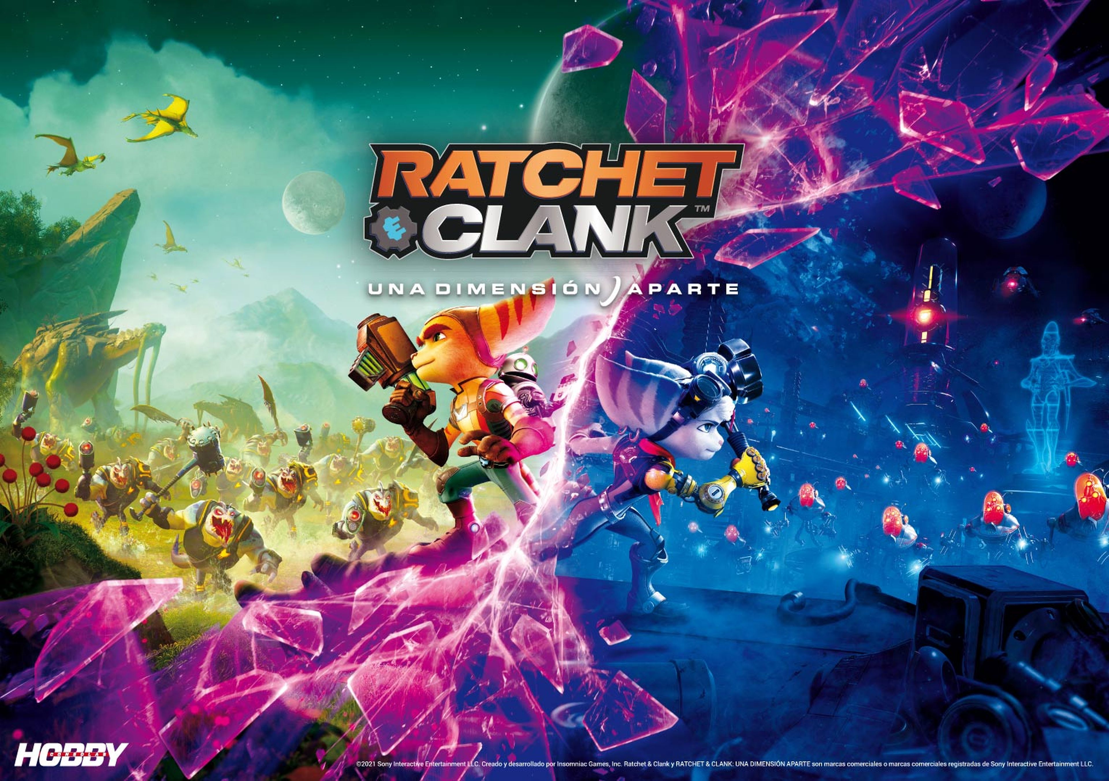 Hobby Consolas 359, a la venta con Ratchet & Clank en portada y en un póster doble