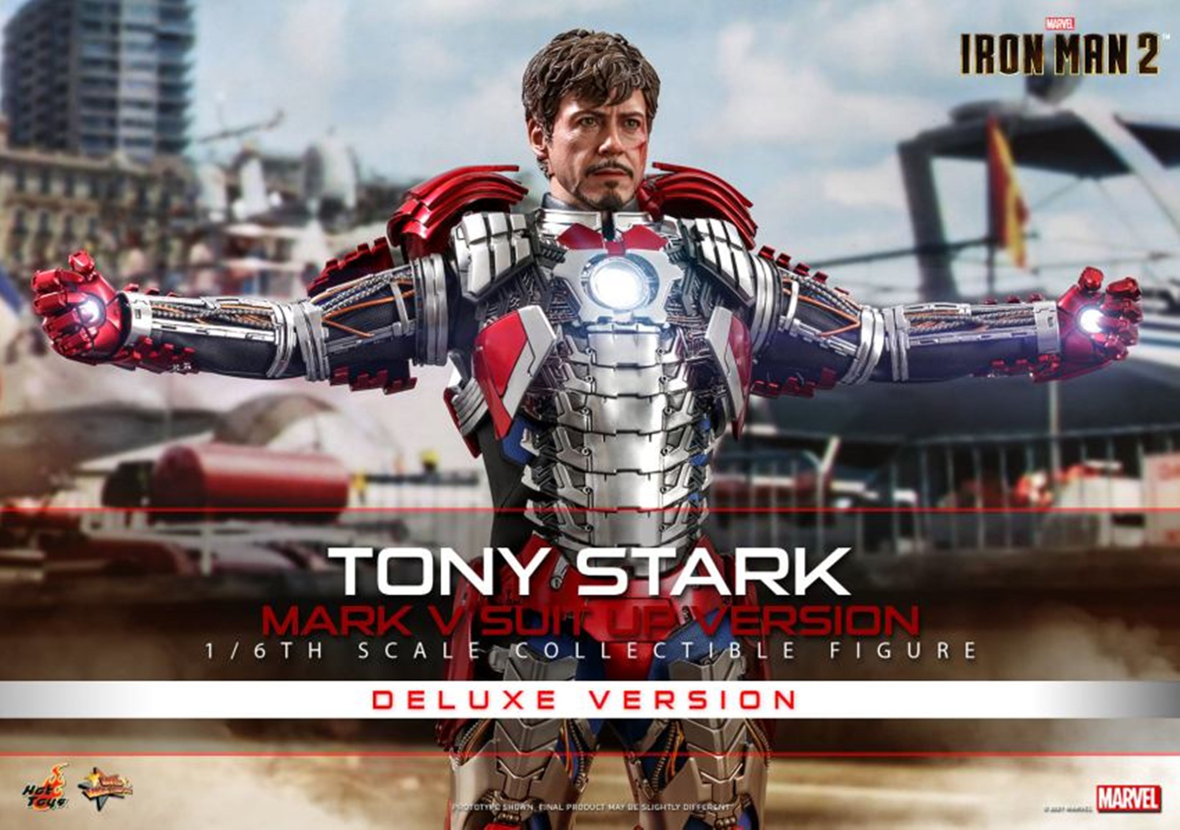 Imágenes de la nueva figura de Iron Man 2 de Hot Toys