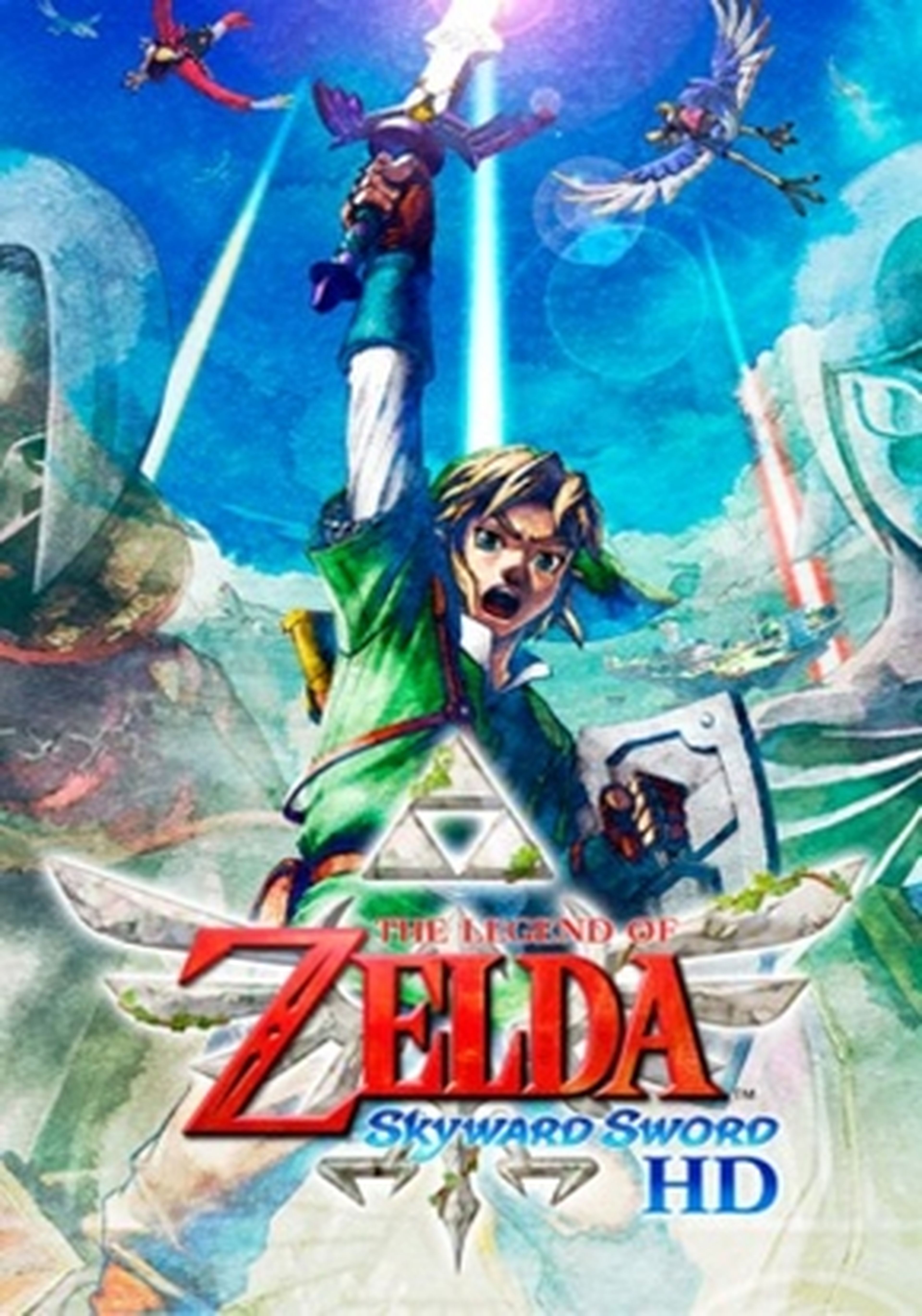 The Legend of Zelda Skyward Sword HD cartel