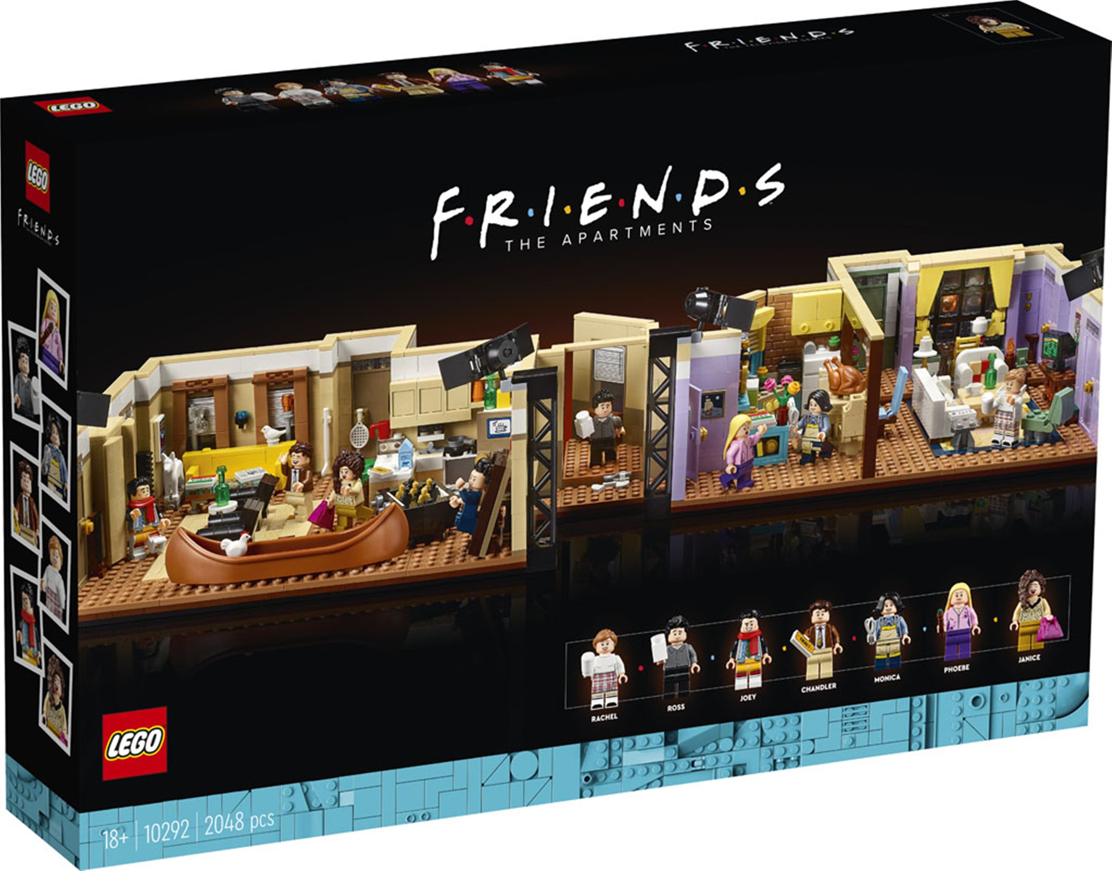 LEGO Friends de los apartamentos de Monica y Rachel y de Joey y Chandler