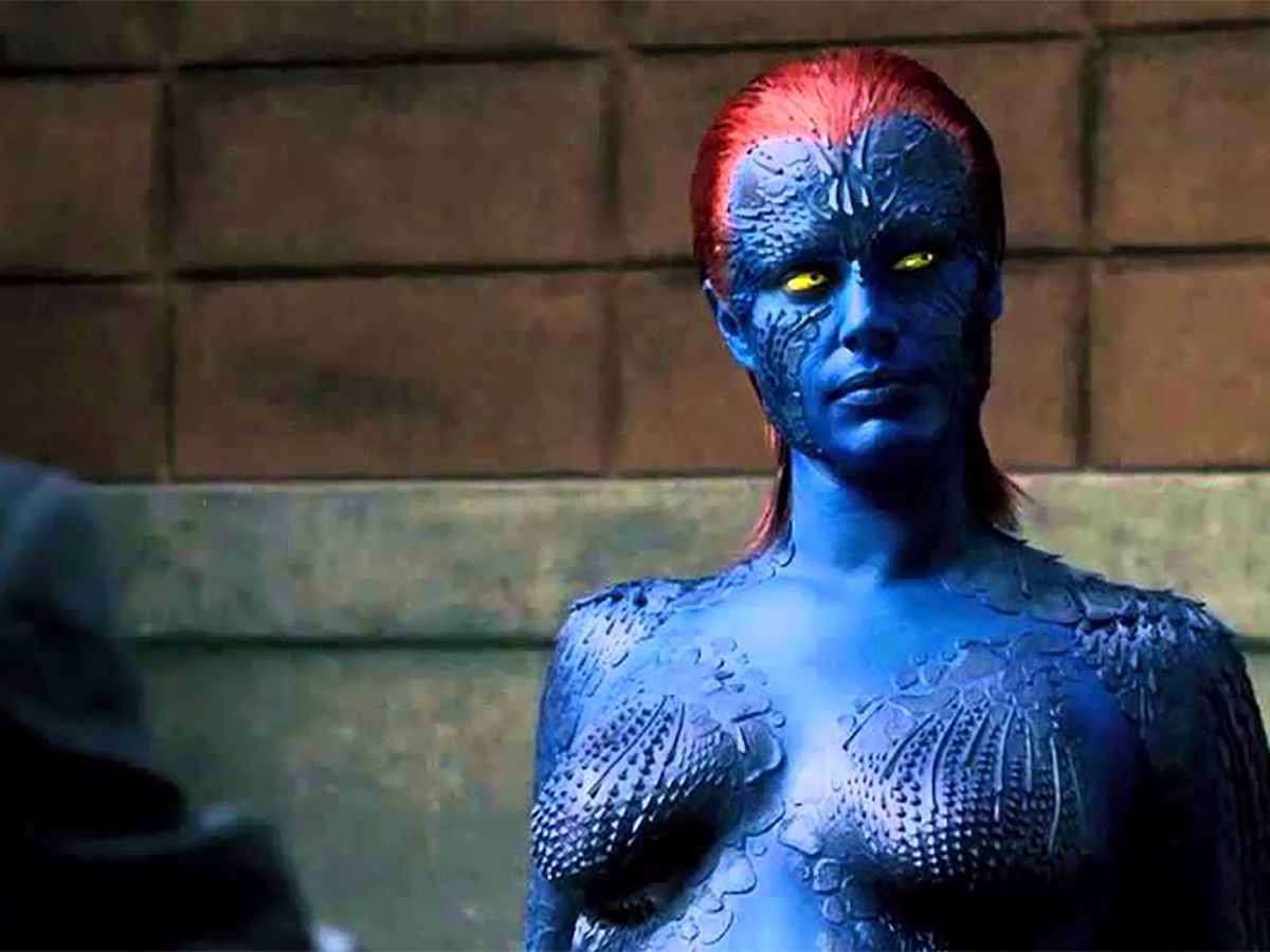 Rebeca Romijn recuerda el infierno que era maquillarse para ser Mística en  X-Men