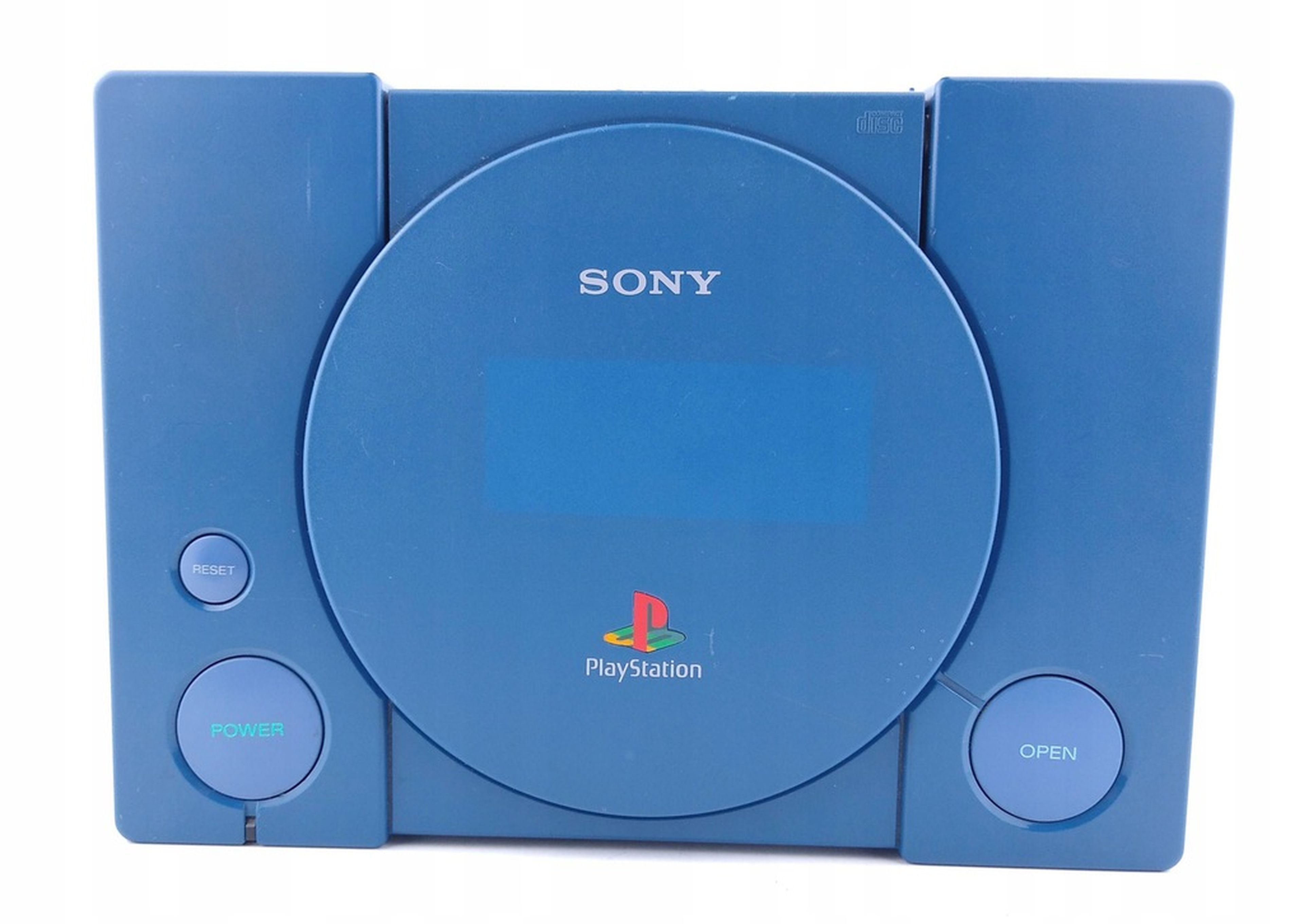 Esta PlayStation azul leía betas de los juegos