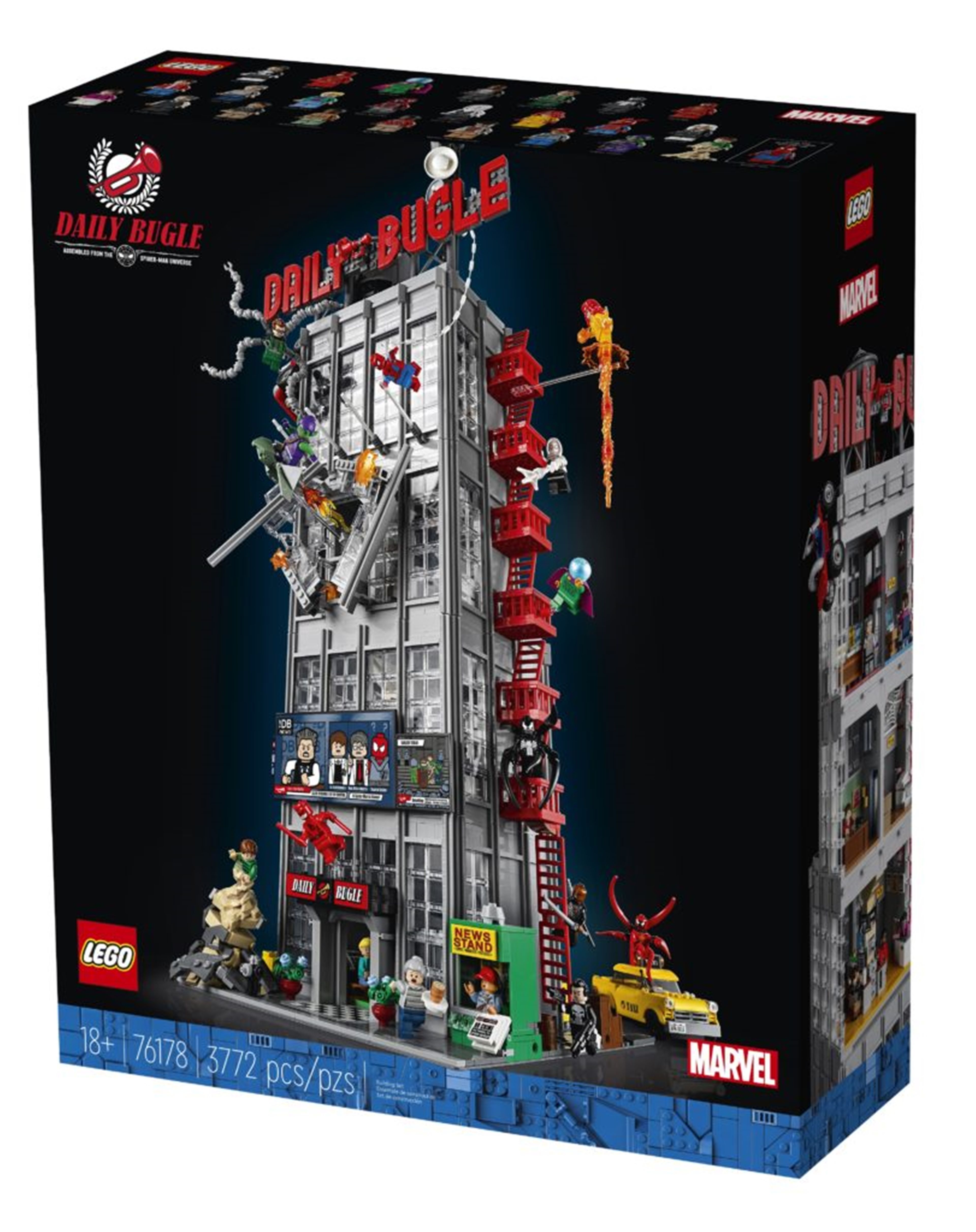 Set de LEGO del Daily Bugle de Spider-Man