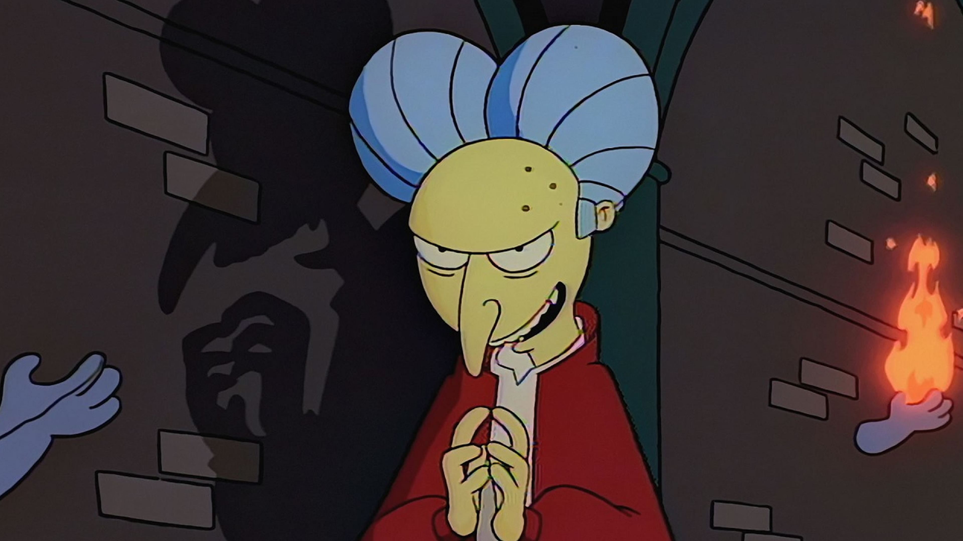 Los Simpson - Señor Burns - Drácula