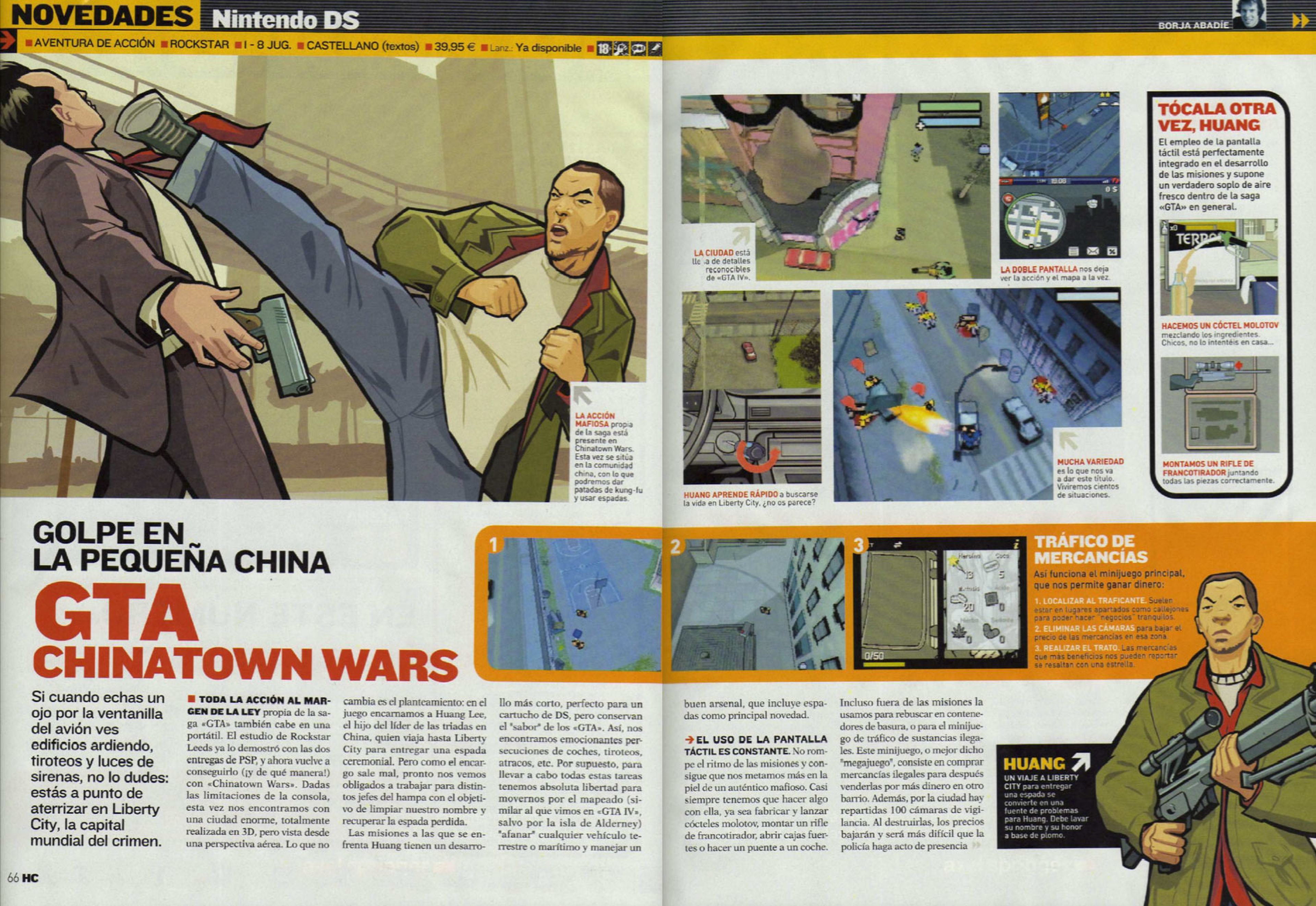 Análisis GTA Chinatown Wars Hobby Consolas