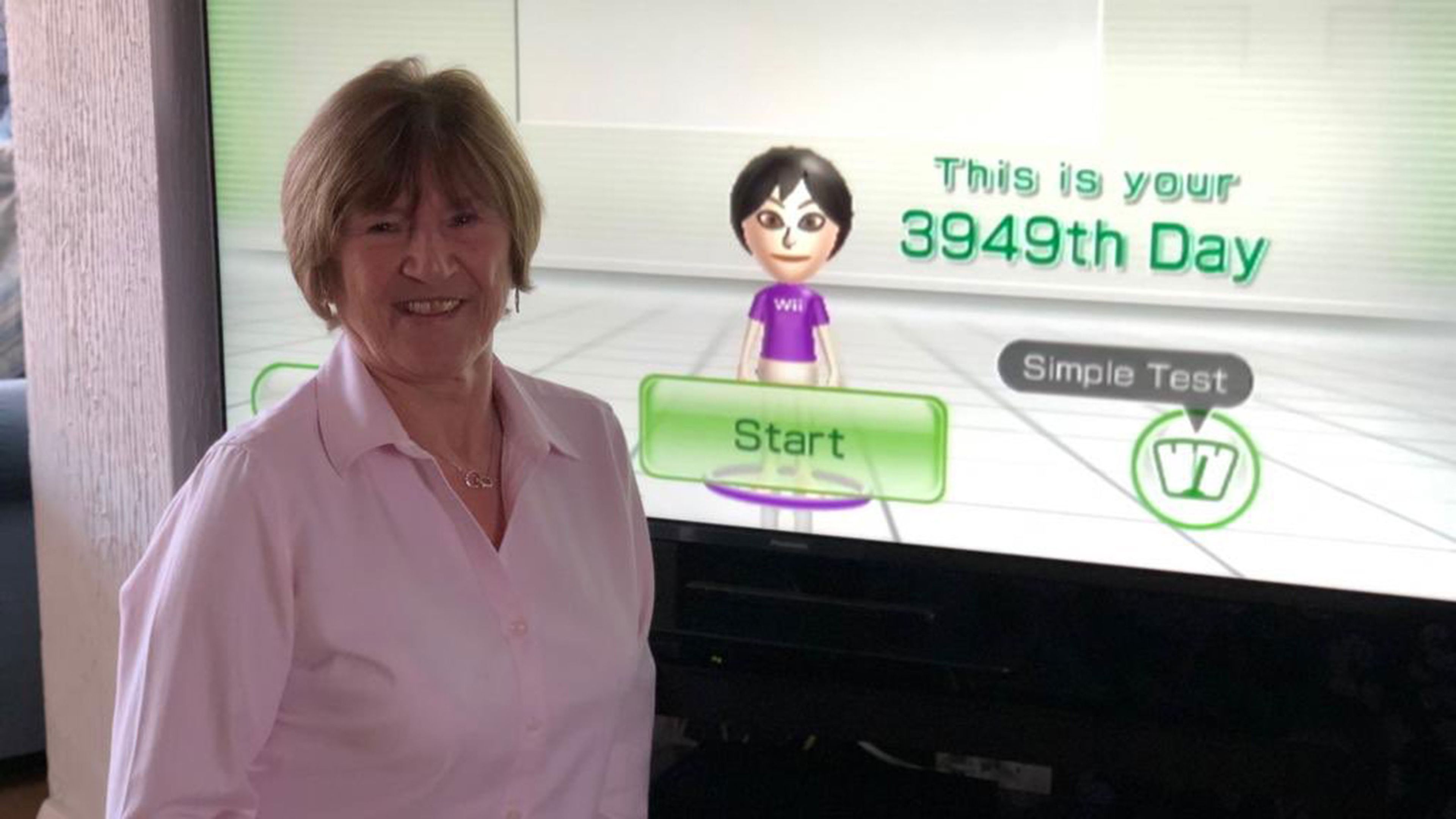 Abuela Wii Fit