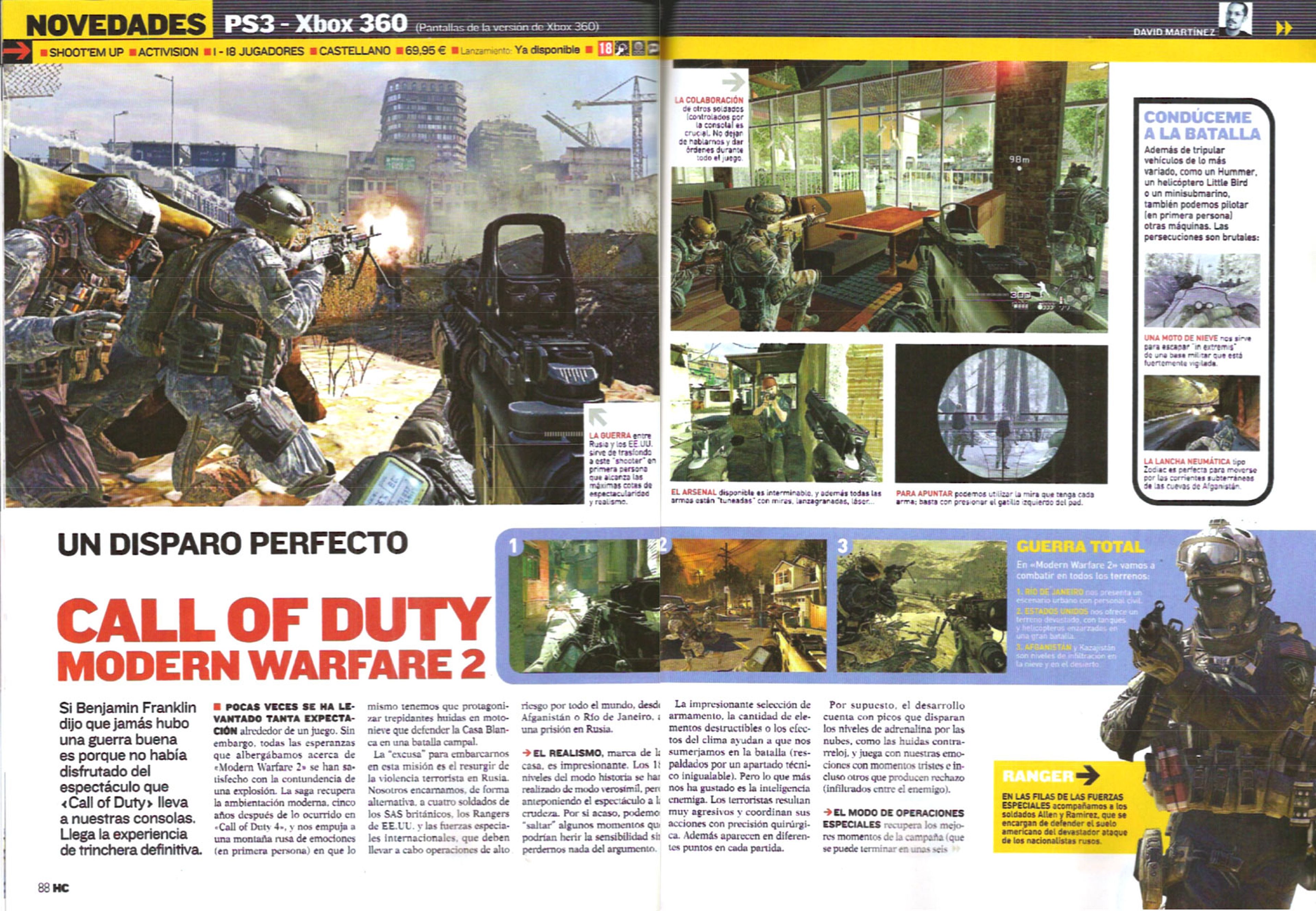 Análisis CoD Modern Warfare 2 Hobby Consolas