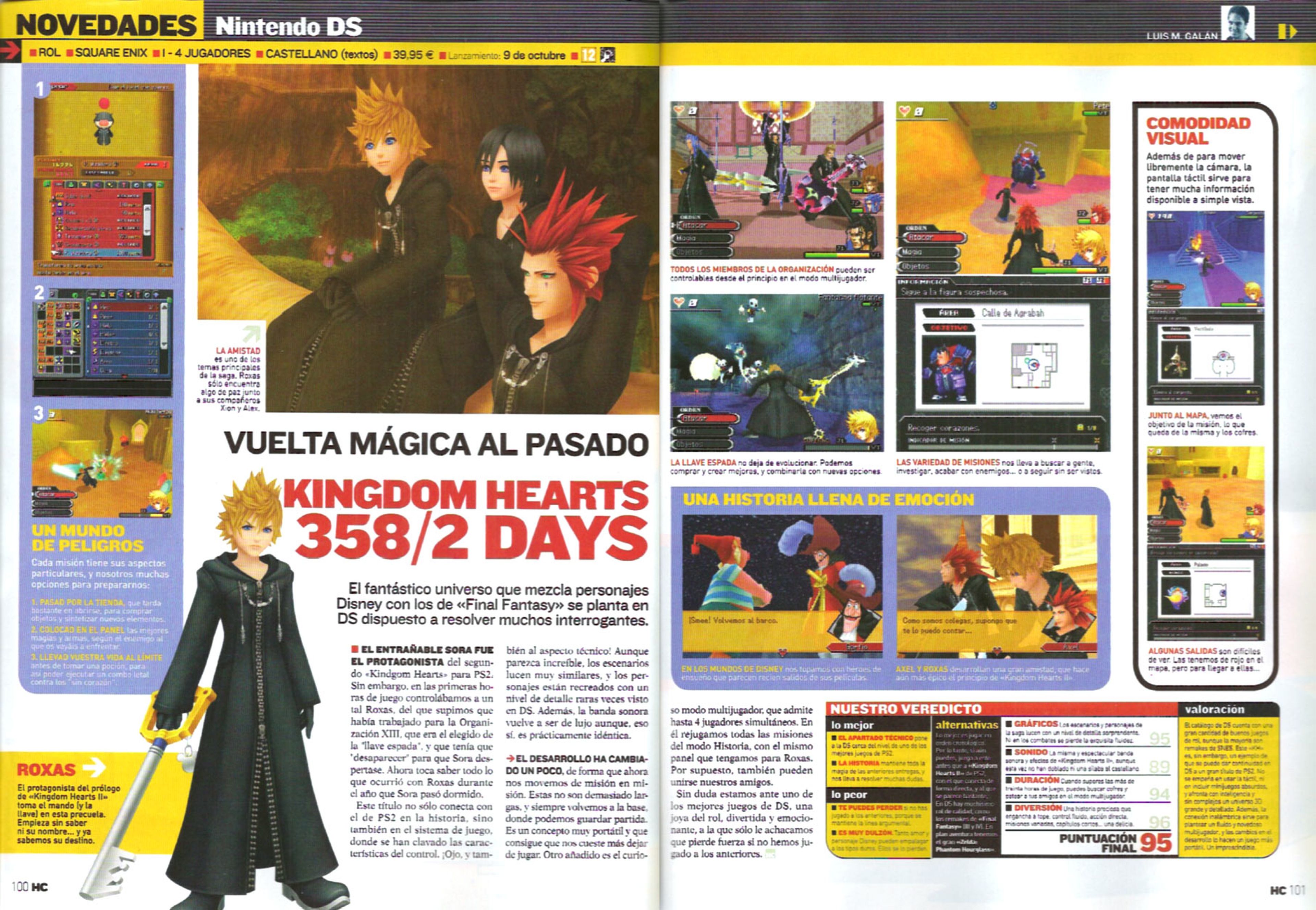 Análisis Kingdom Hearts 358/2 Days