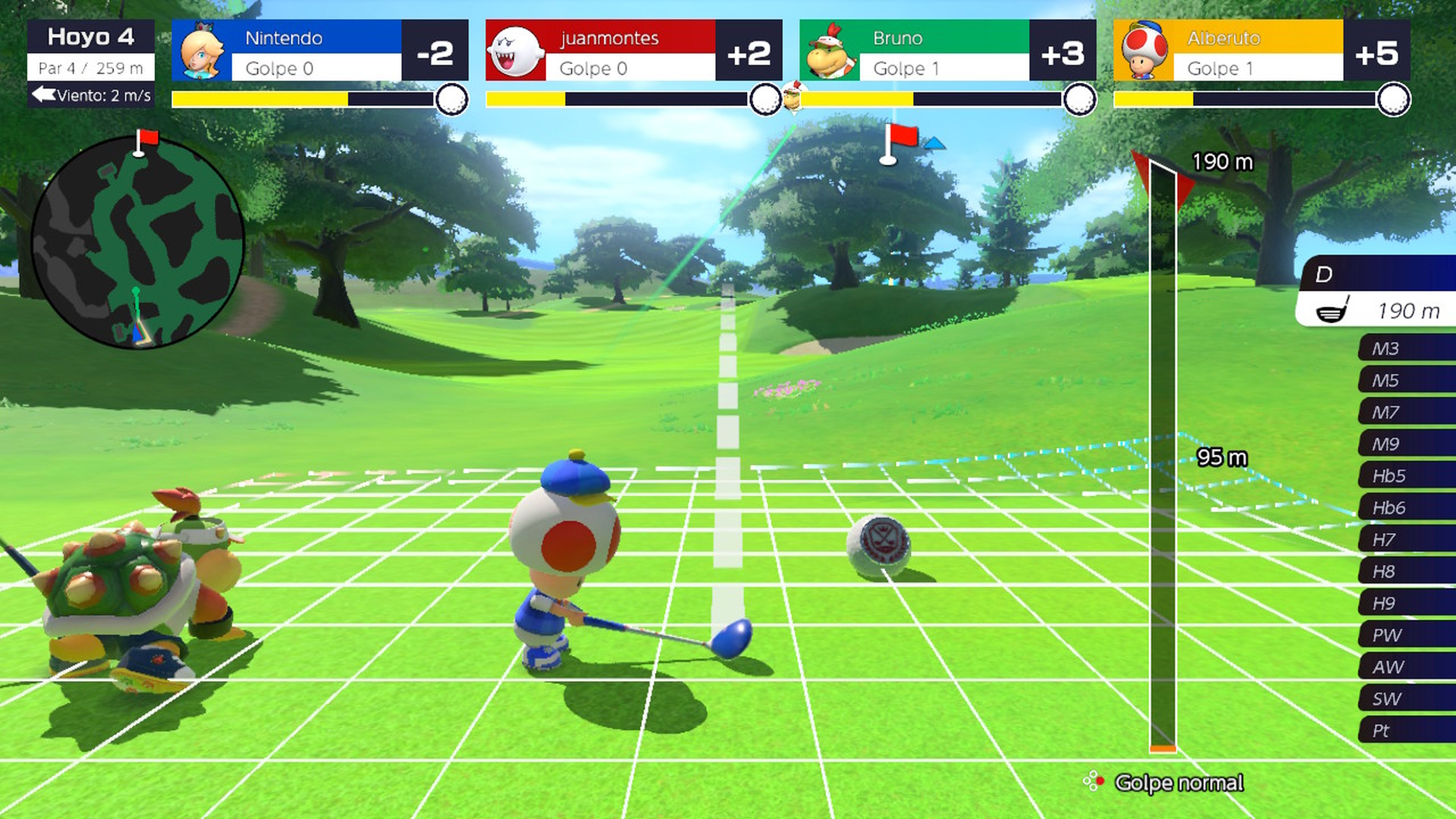 Análisis Mario Golf Super Rush Nintendo Switch