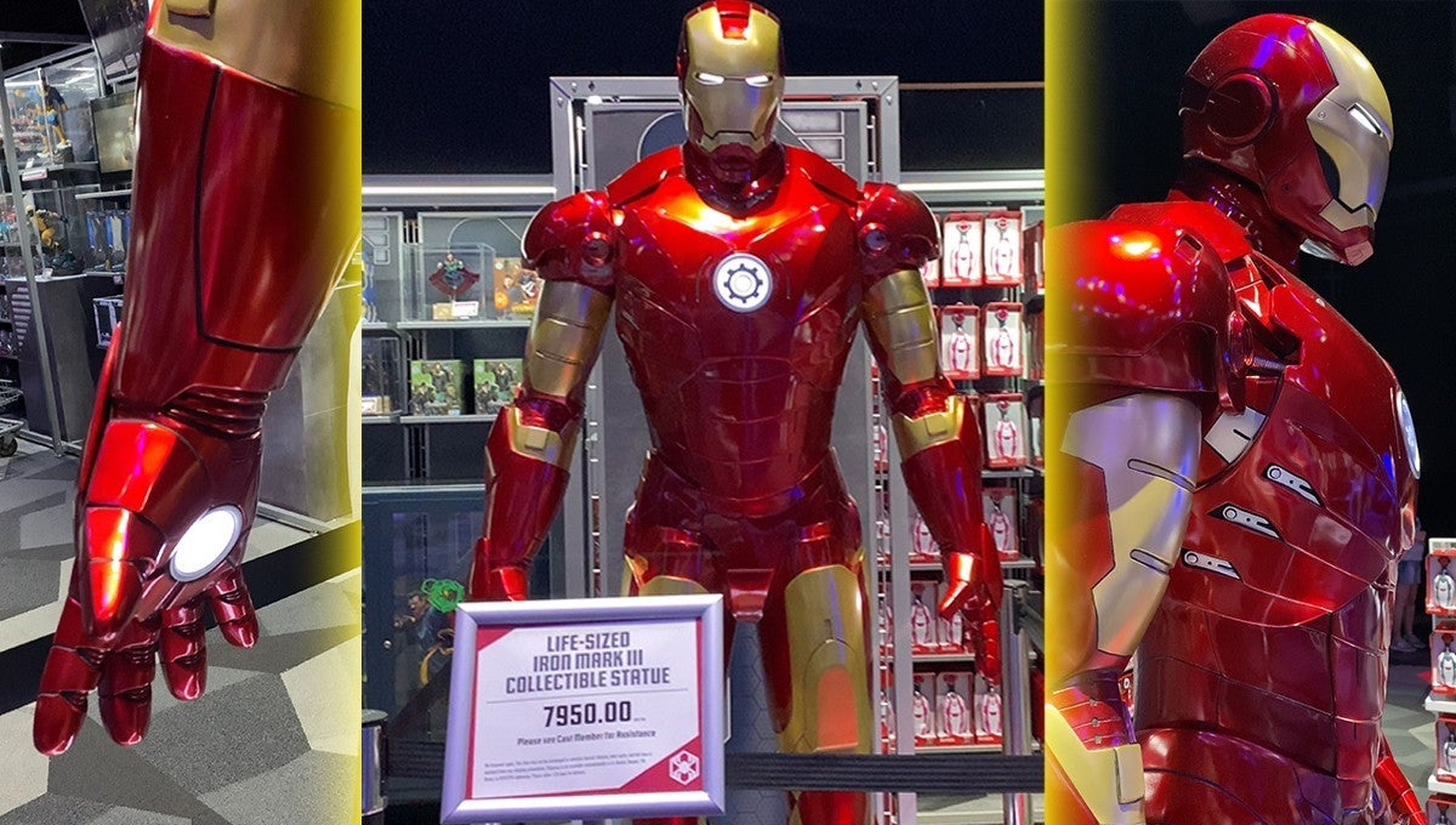 Estatuas a escala 1:1 de Iron Man