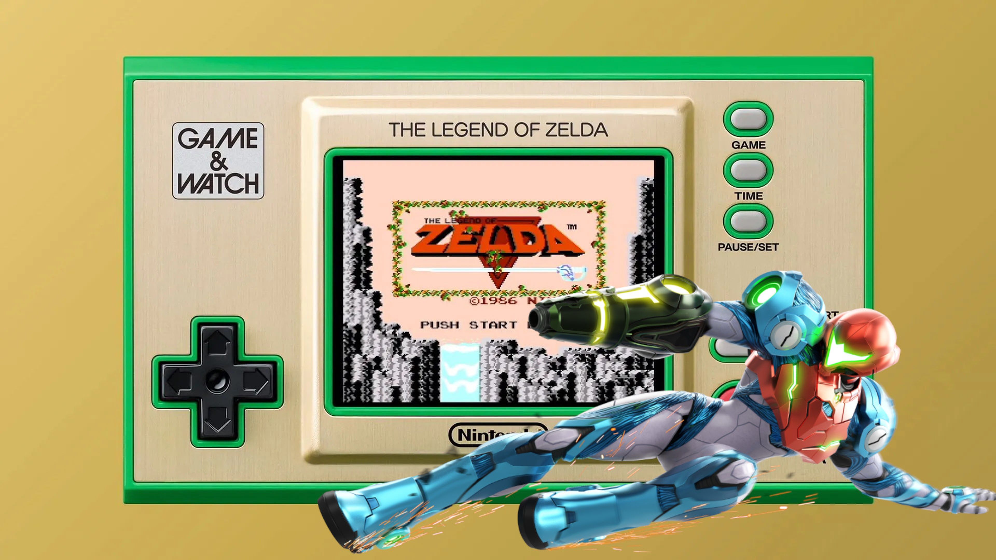 Game & Watch Zelda Metroid Dread Nintendo