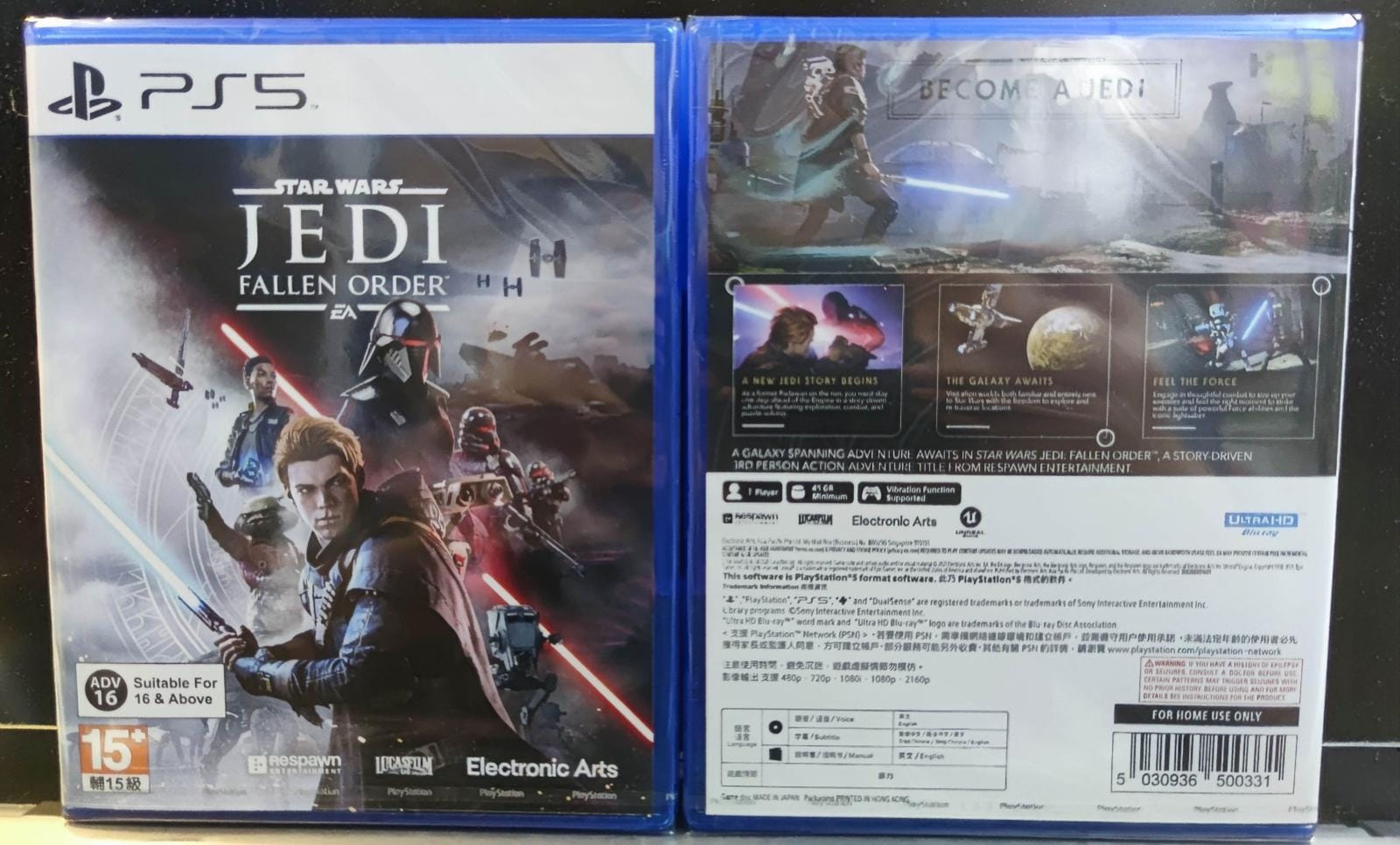  Star Wars Jedi Fallen Order - PlayStation 5 : Electronic Arts:  Videojuegos