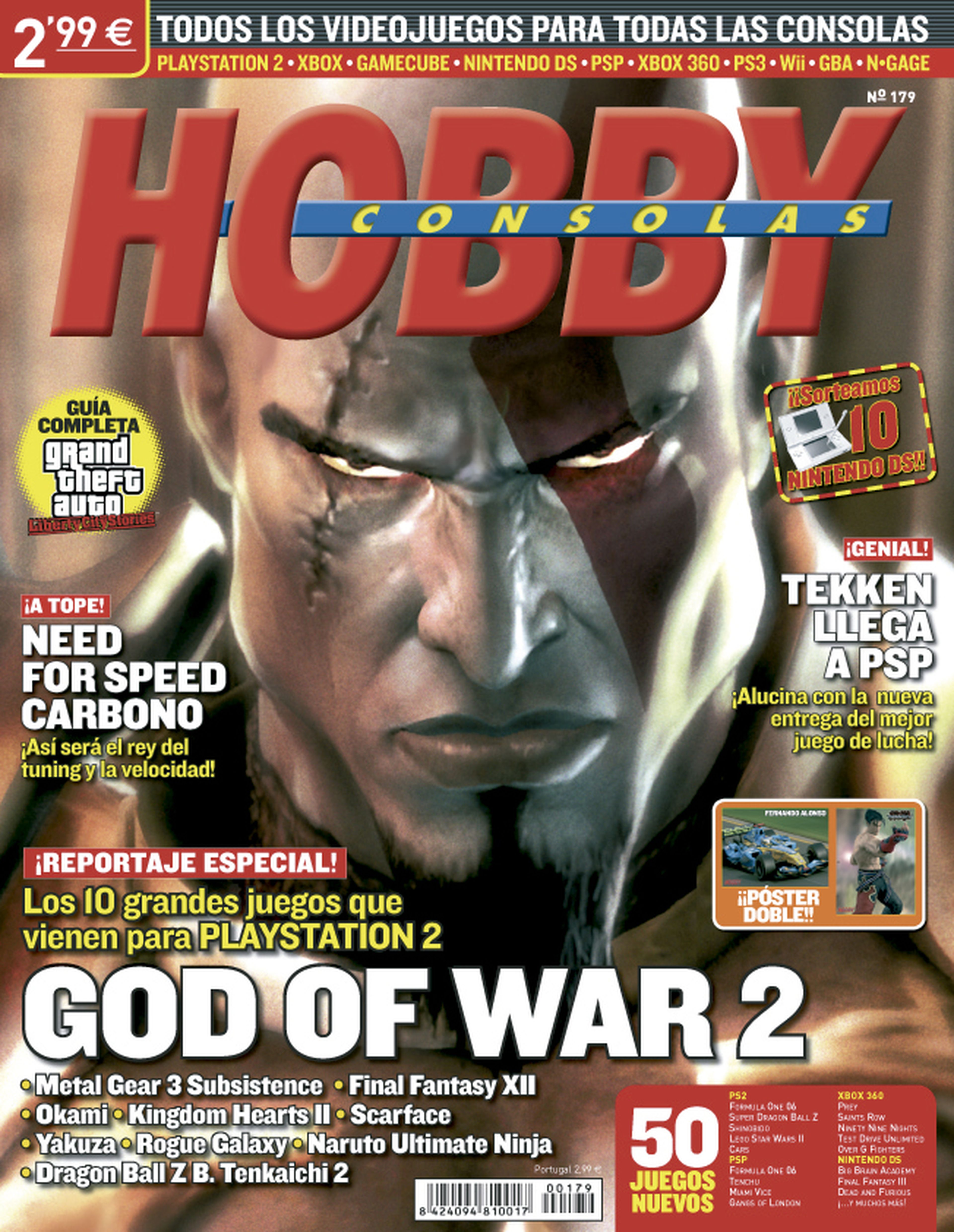 Portada God of War 2 en Hobby Consolas