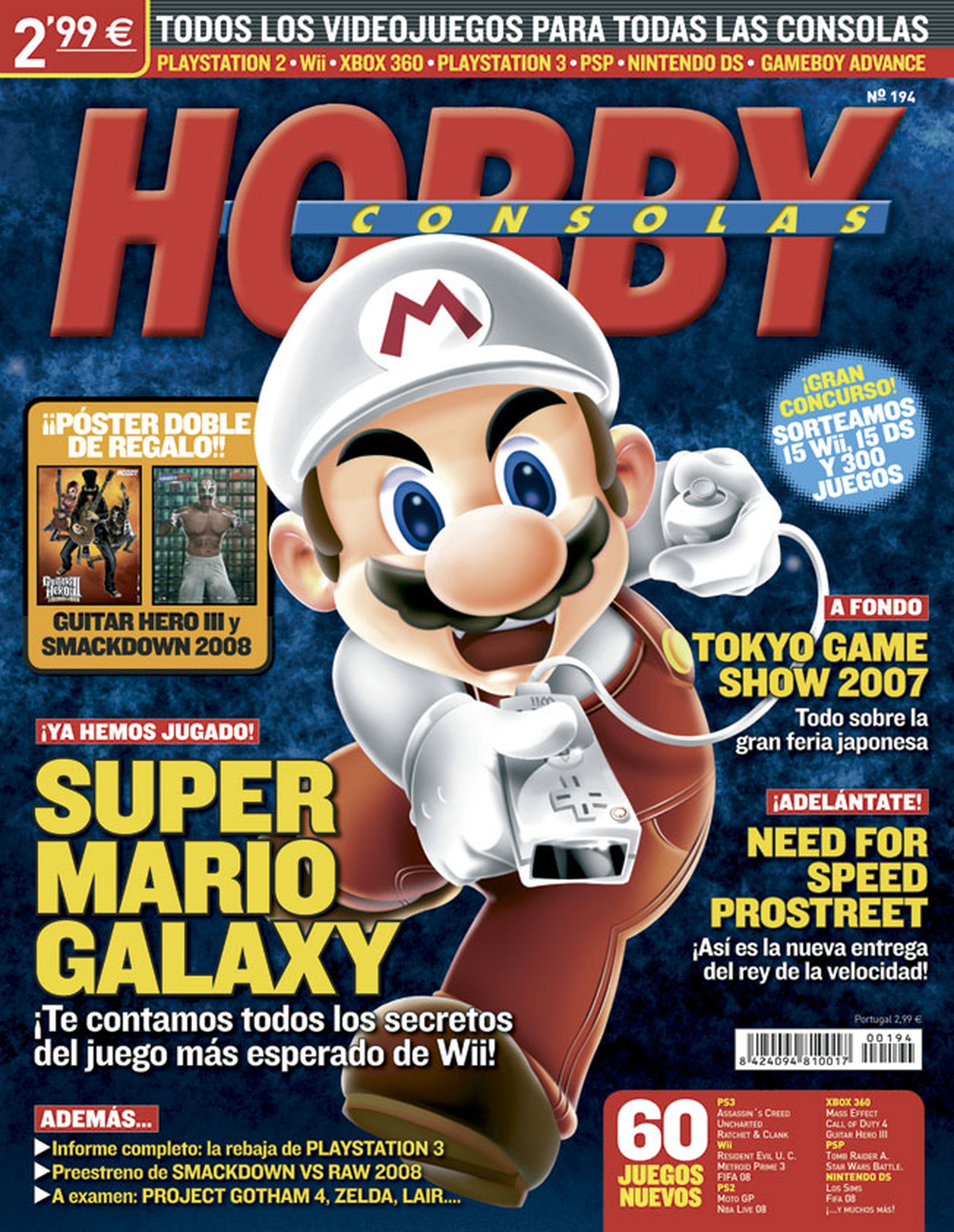 Portada Mario Galaxy en Hobby Consolas