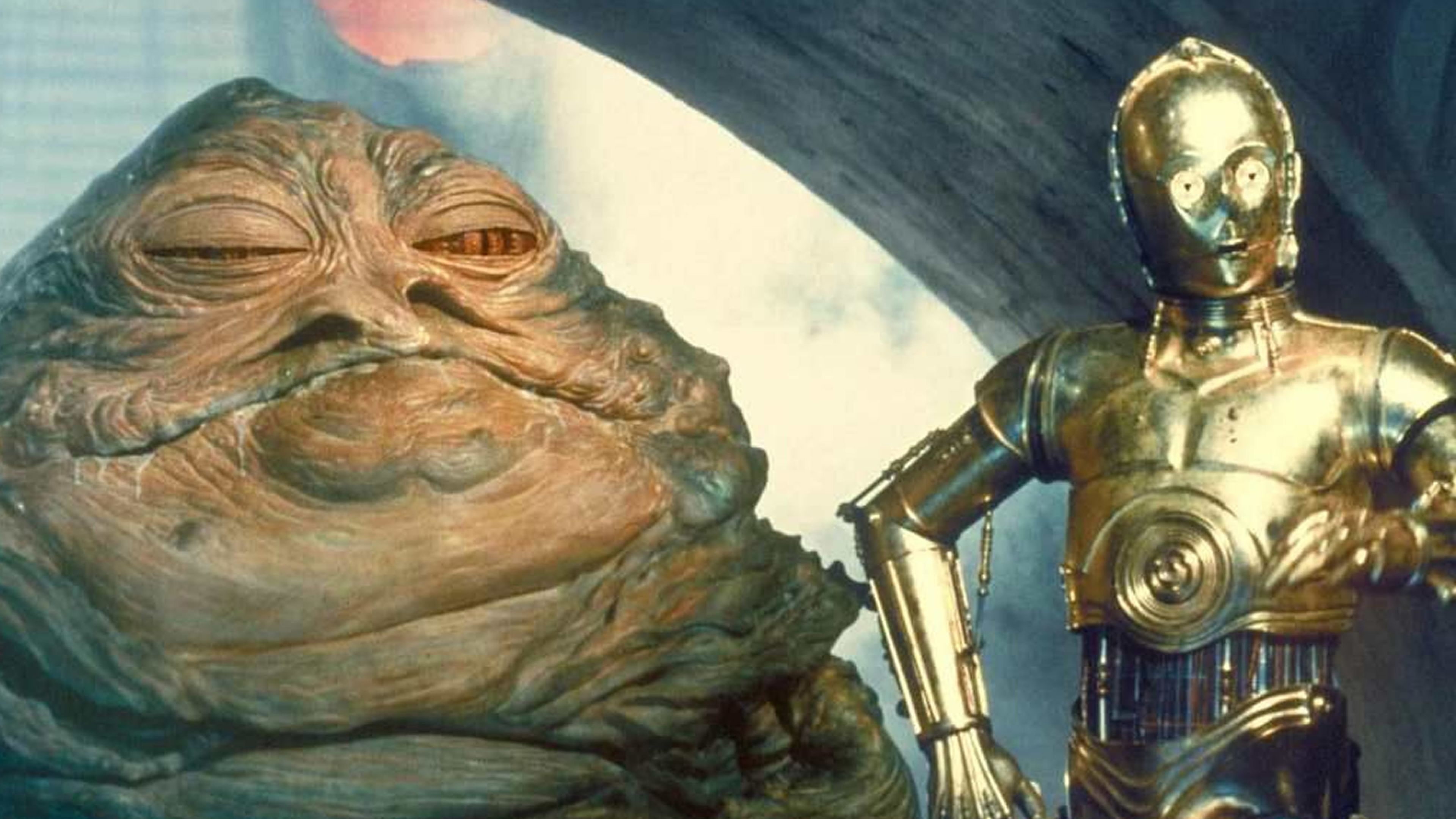 Star Wars - Jabba el Hutt y C-3PO