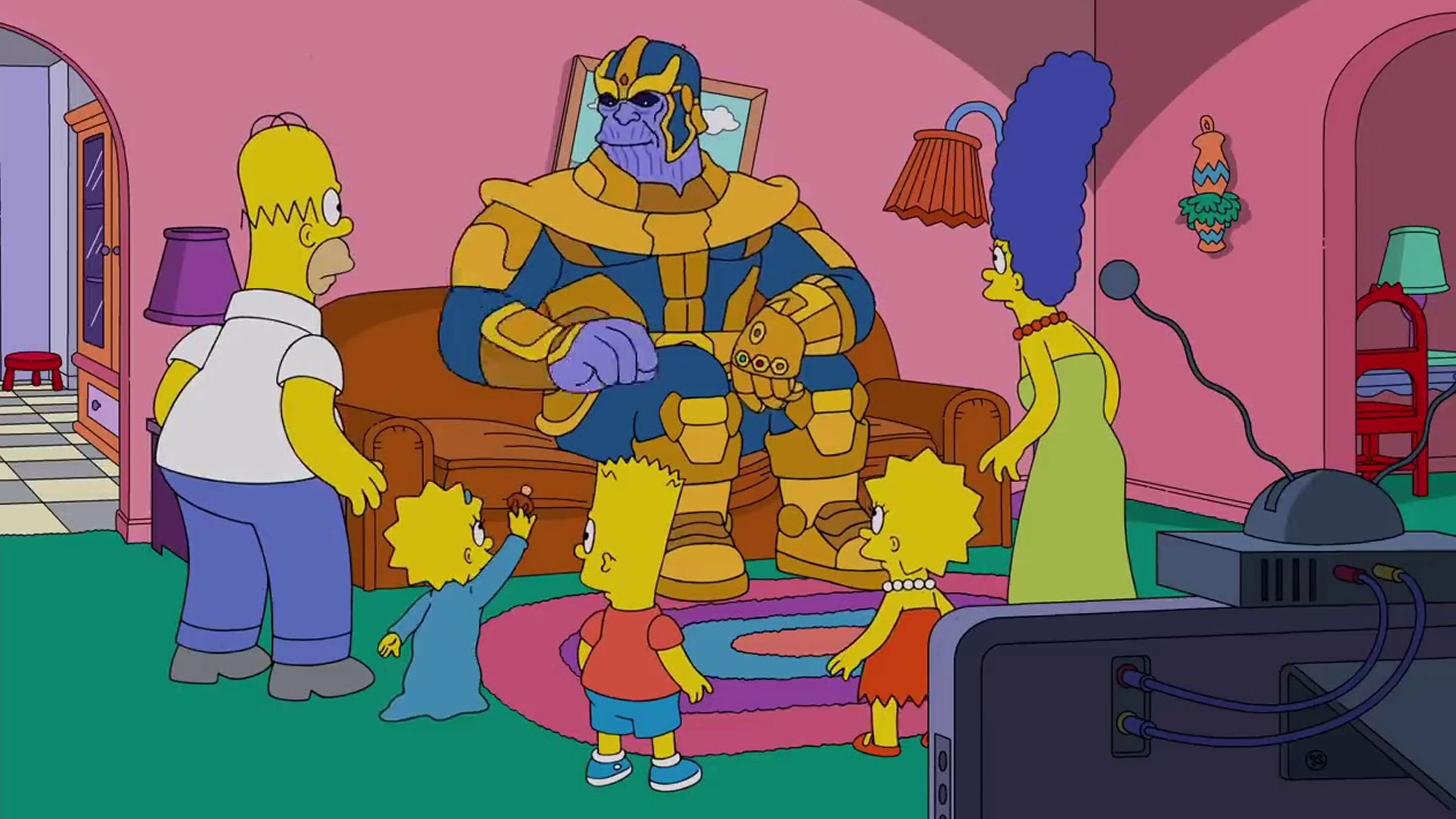 Thanos en Los Simpson