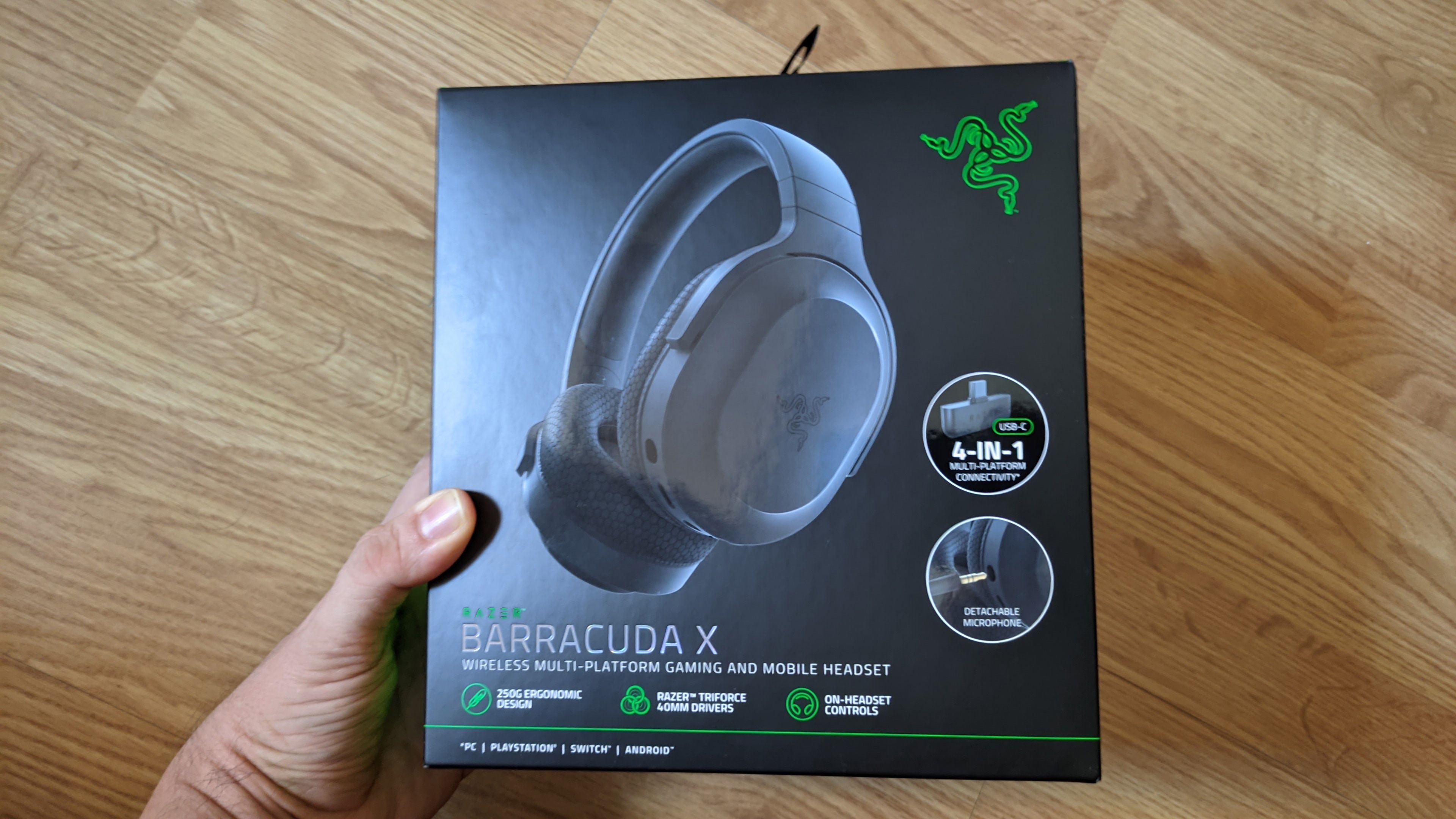 Razer Barracuda X, Auriculares para gaming negro