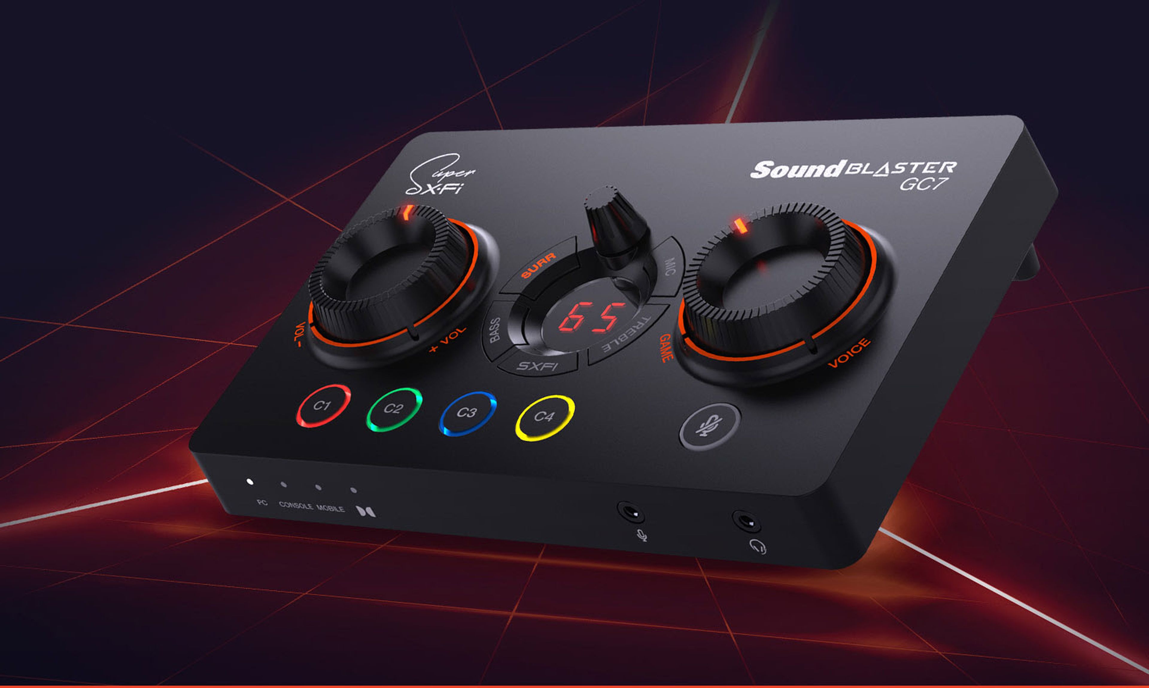 Análisis de Sound Blaster GC7, una nueva y versátil tarjeta gráfica de sonido  externa con controles físicos