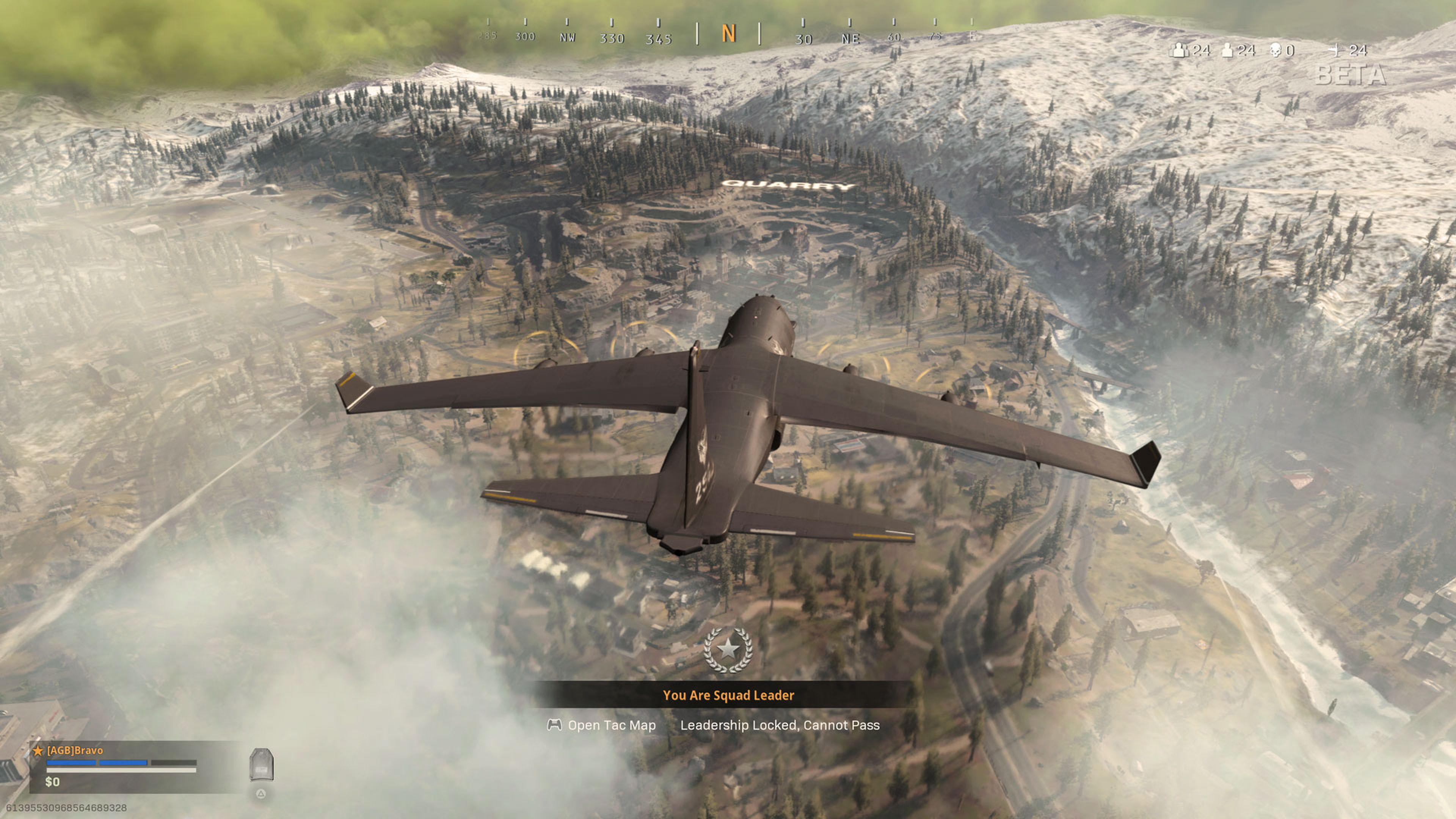 Call of Duty Warzone avion