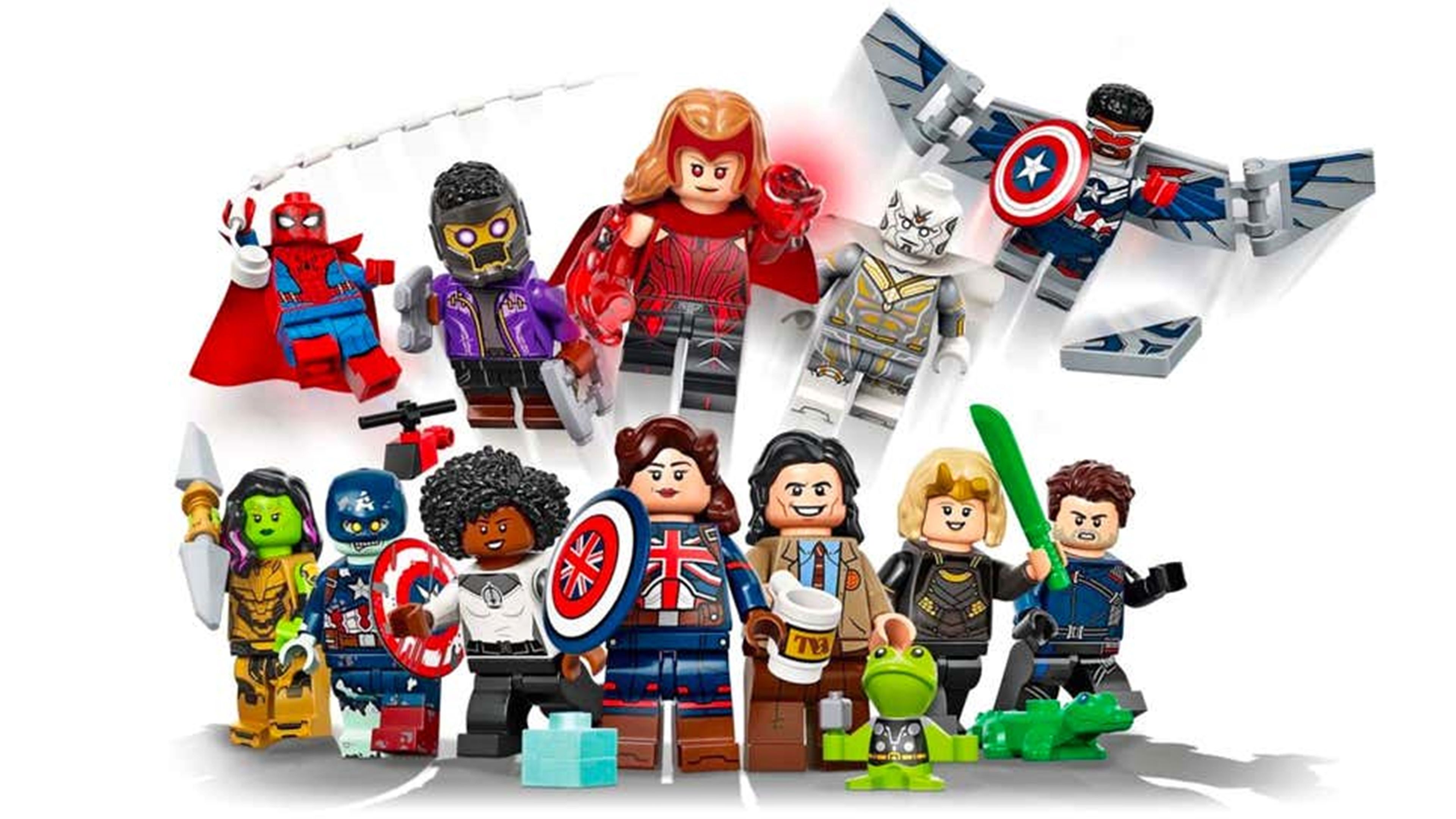 Colección minifiguras LEGO series Marvel Studios