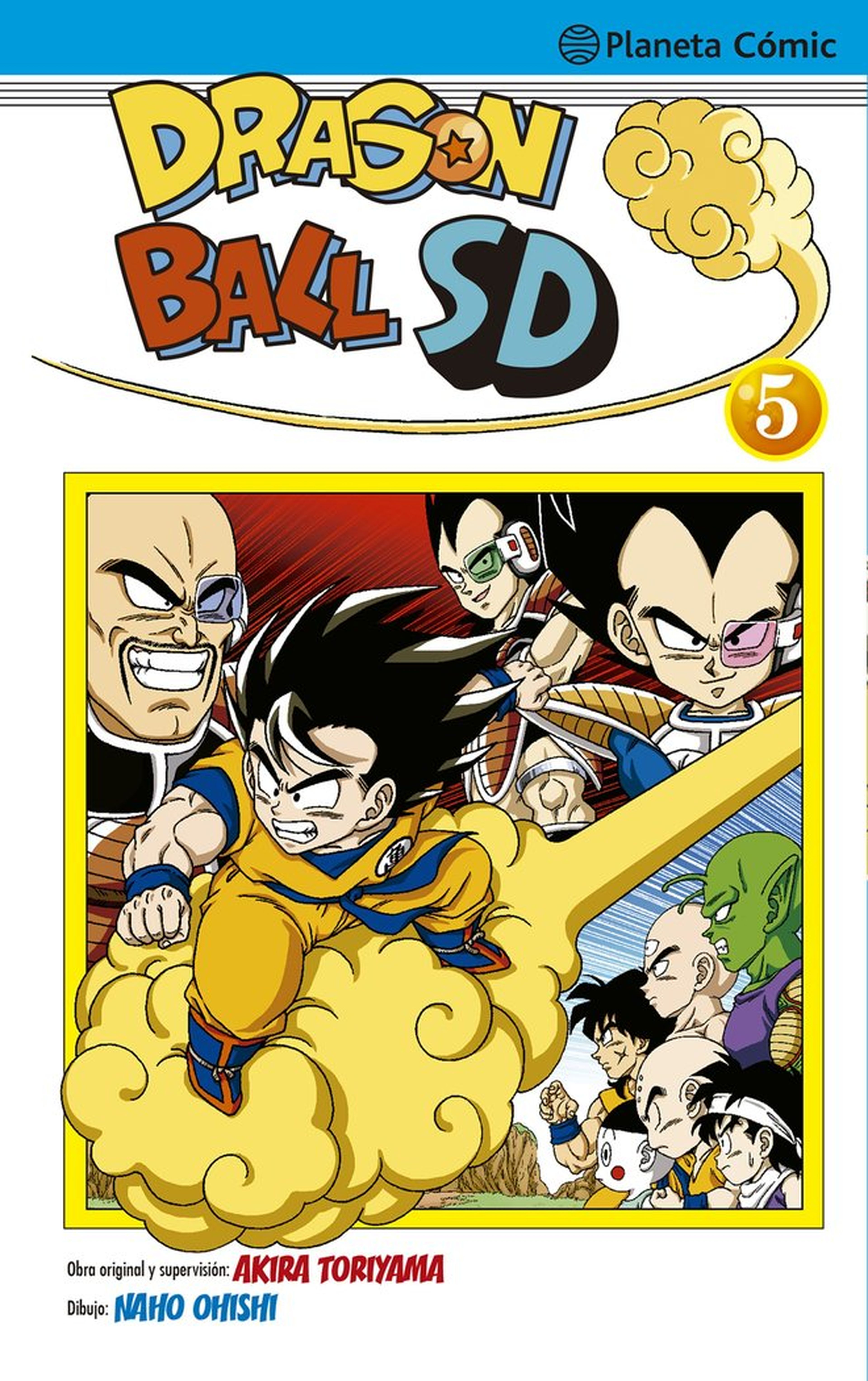 Dragon Ball SD - Portada y fecha de lanzamiento del tomo 5 en España. ¡El manga de la primera discípula de Akira Toriyama!