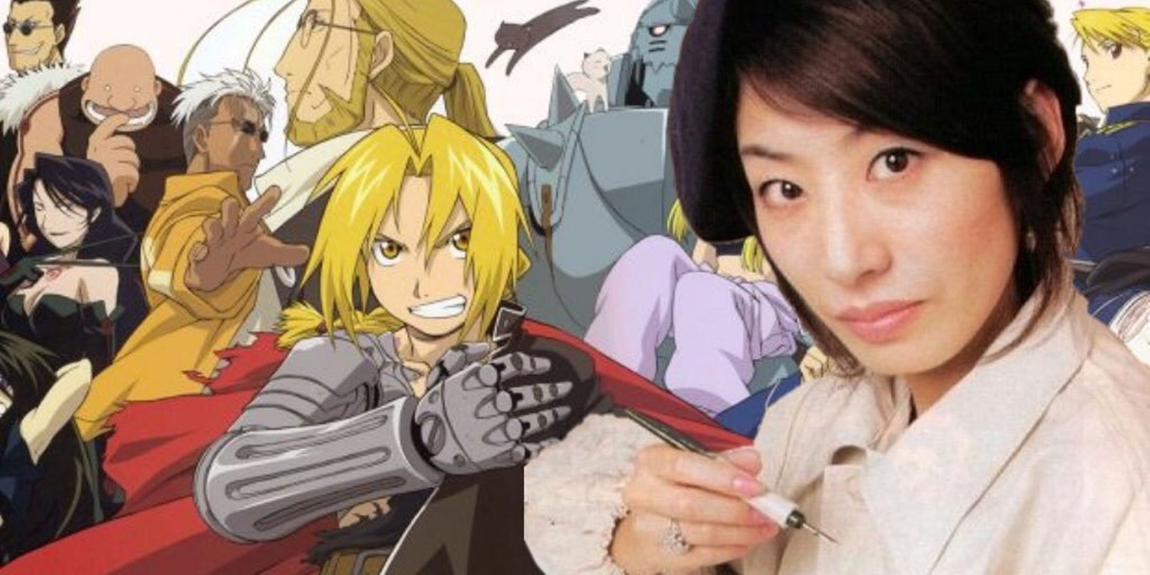 Hiromu Arakawa, autora del manga Fullmetal Alchemist