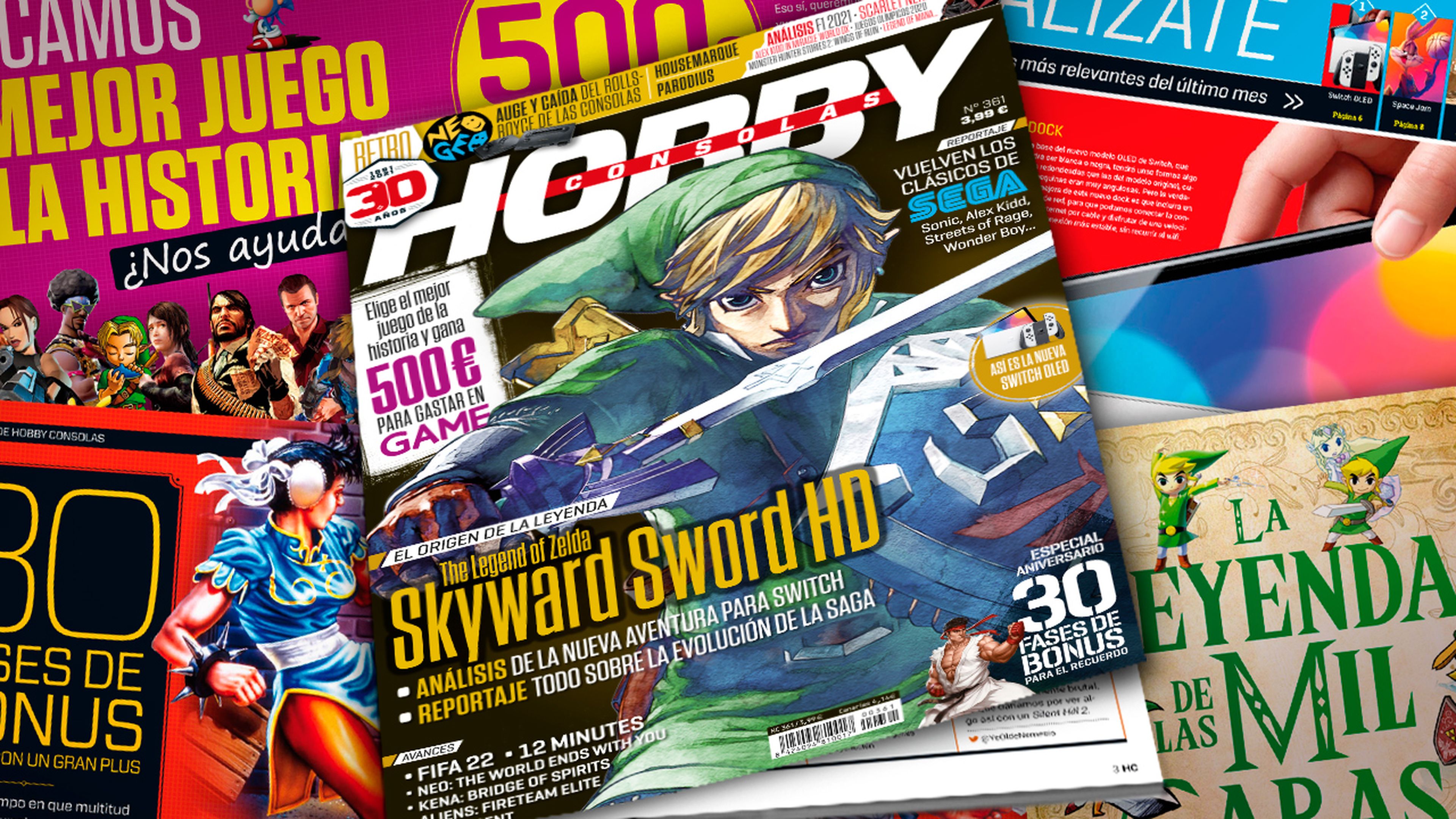 Hobby Consolas 361, a la venta con The Legend of Zelda: Skyward Sword HD en portada