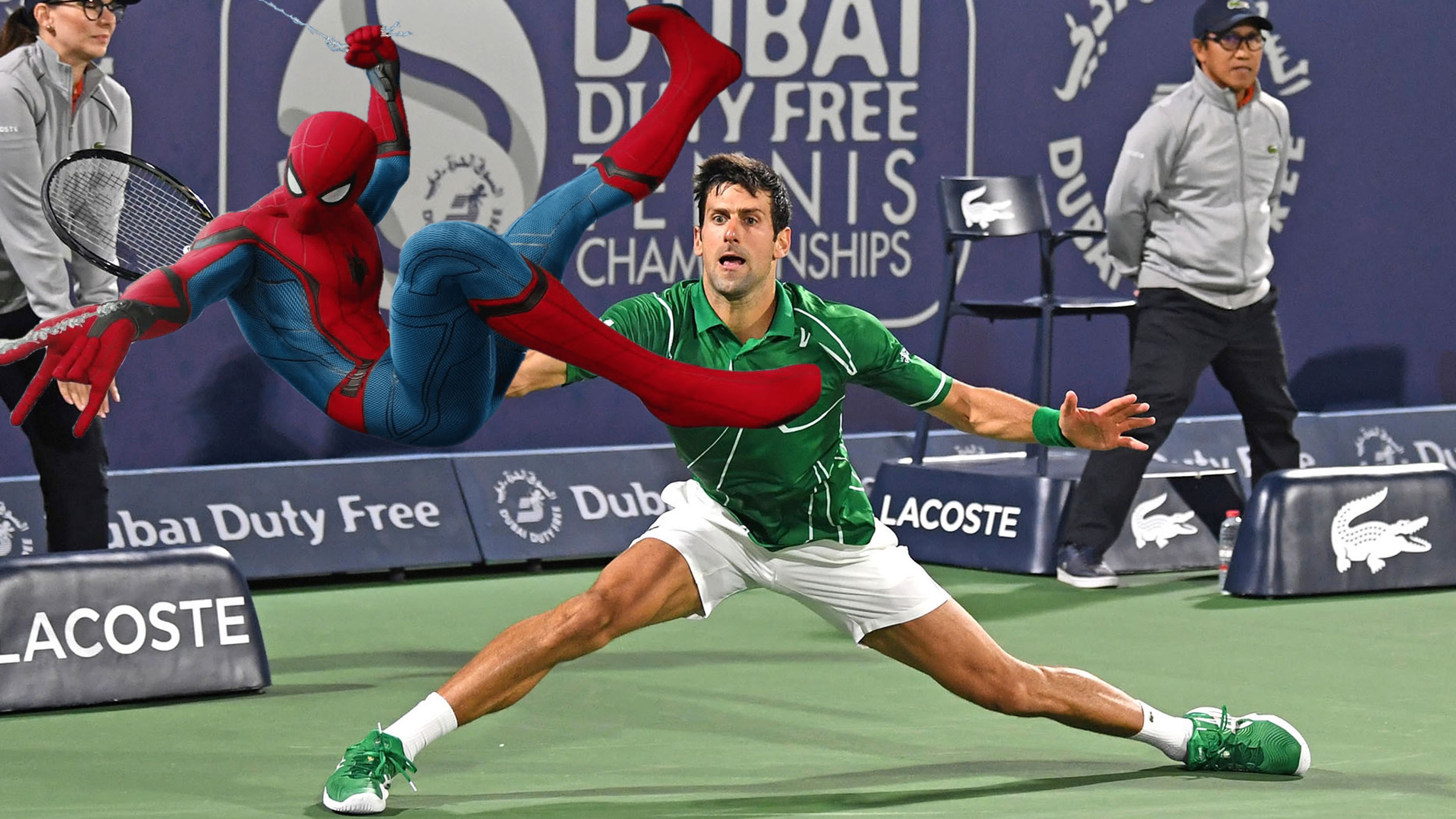 Novak Djokovic - Spider-Man