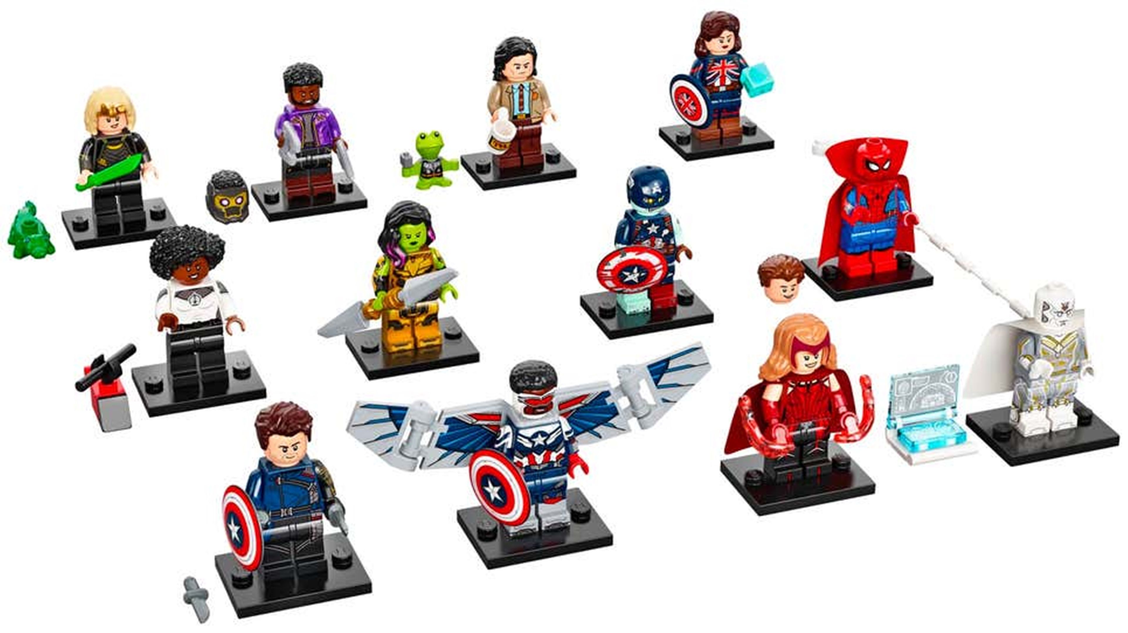 Nueva colección de minifiguras LEGO de las series recientes de Marvel Studios