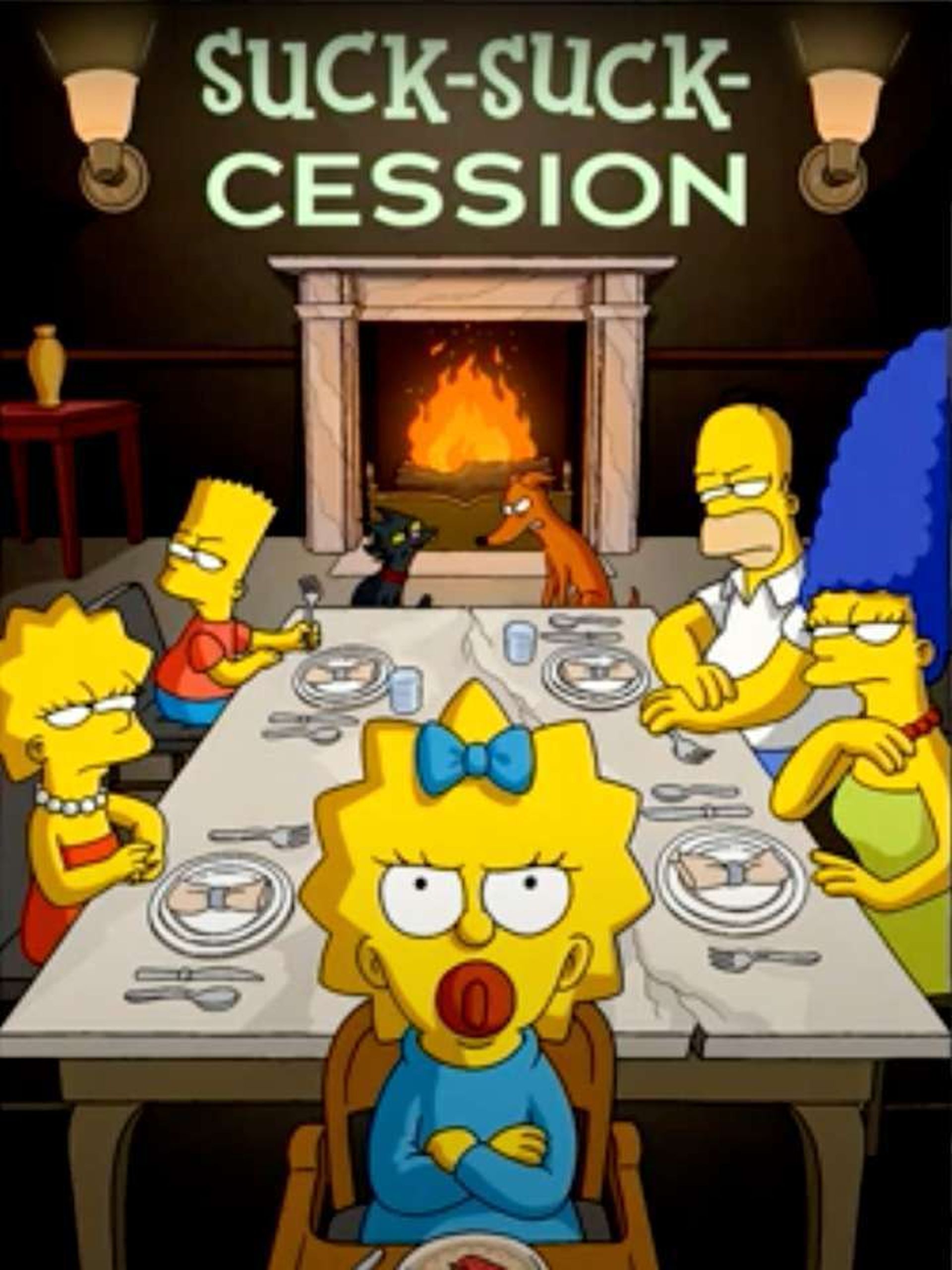 Nuevos pósteres promocionales de Los Simpson parodiando otras series de éxito