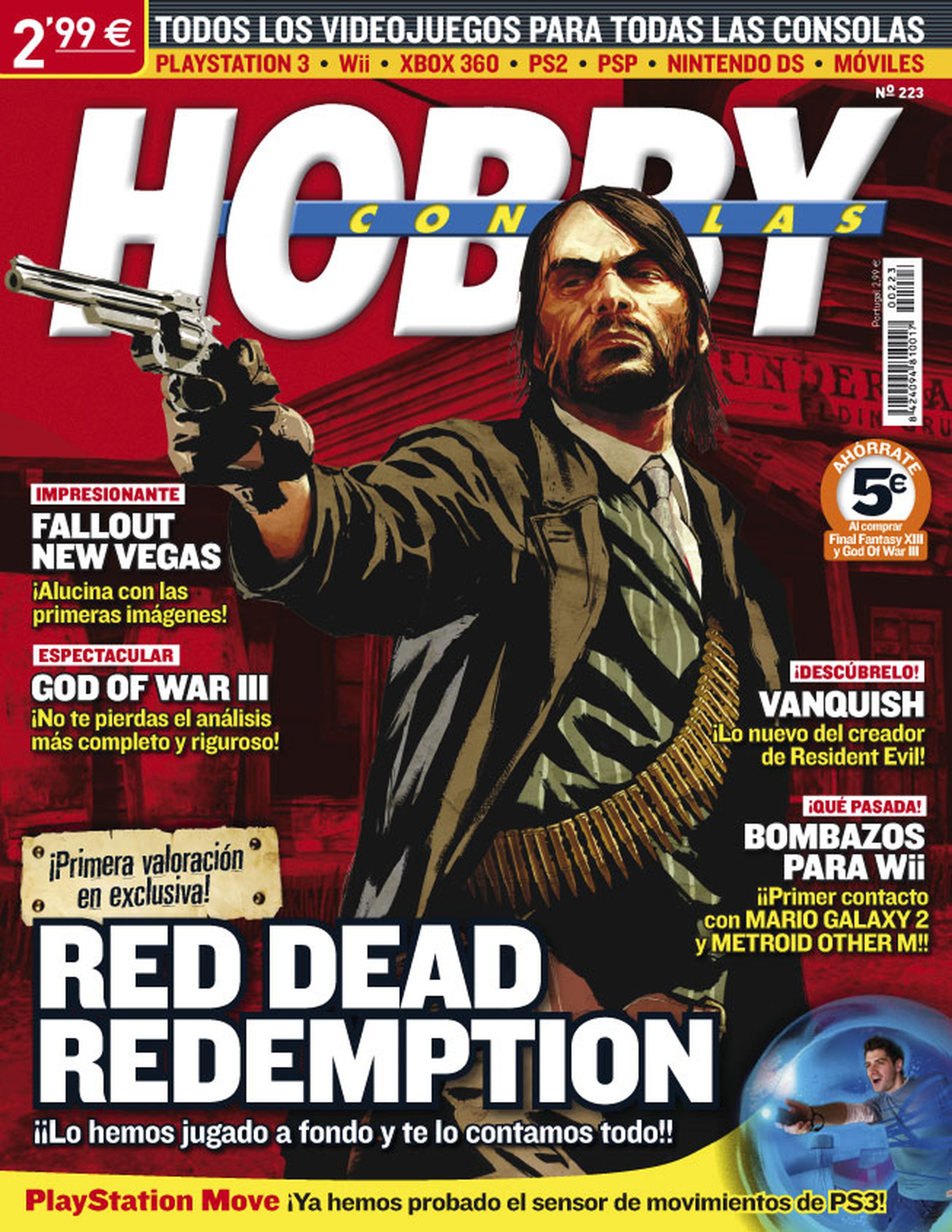 Portada Red Dead Redemption en Hobby Consolas