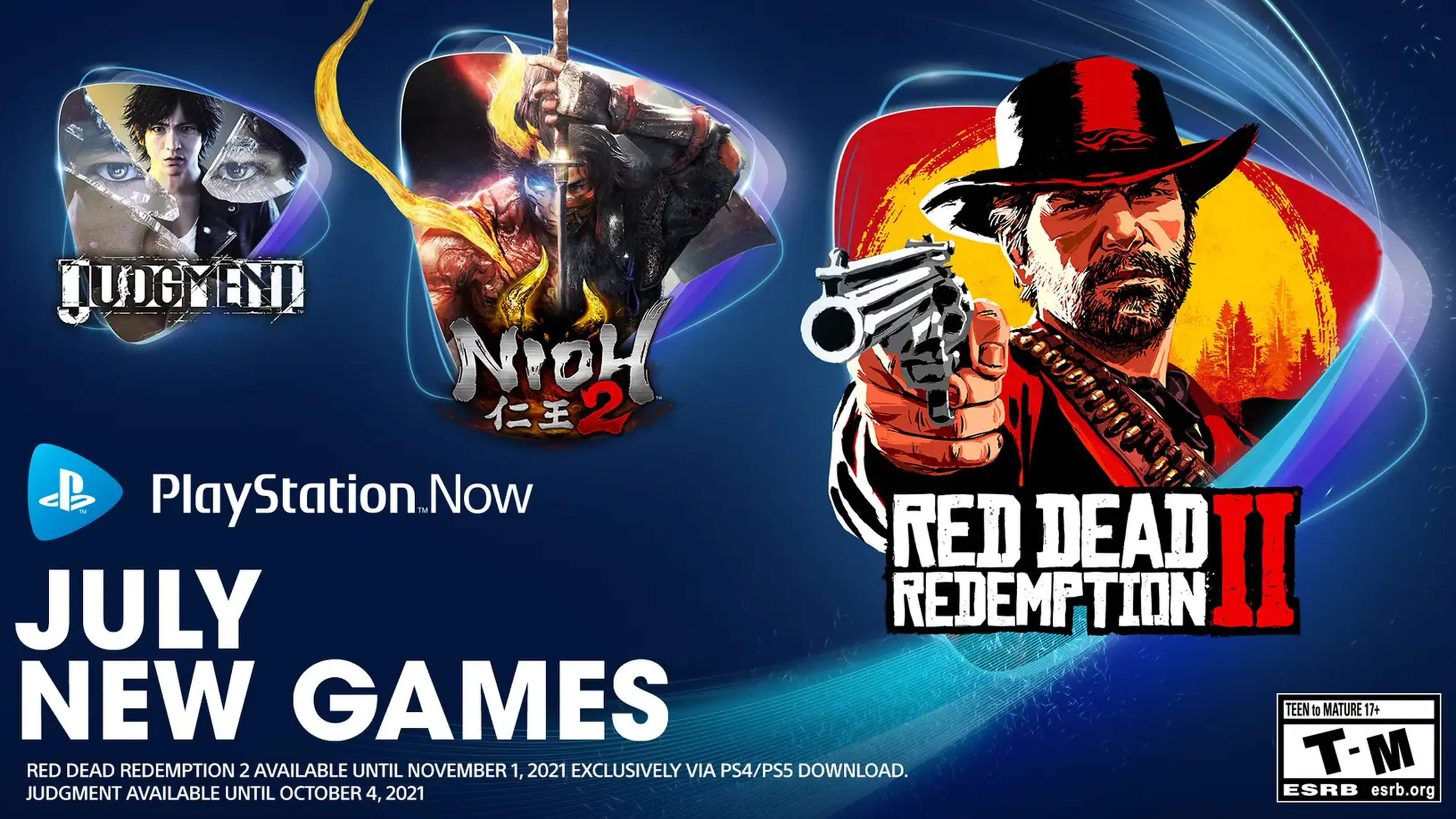 dosis Del Sur Docenas Red Dead Redemption 2, Nioh 2, God of War o Judgment, entre las novedades  de PS Now en julio 2021 | Hobby Consolas