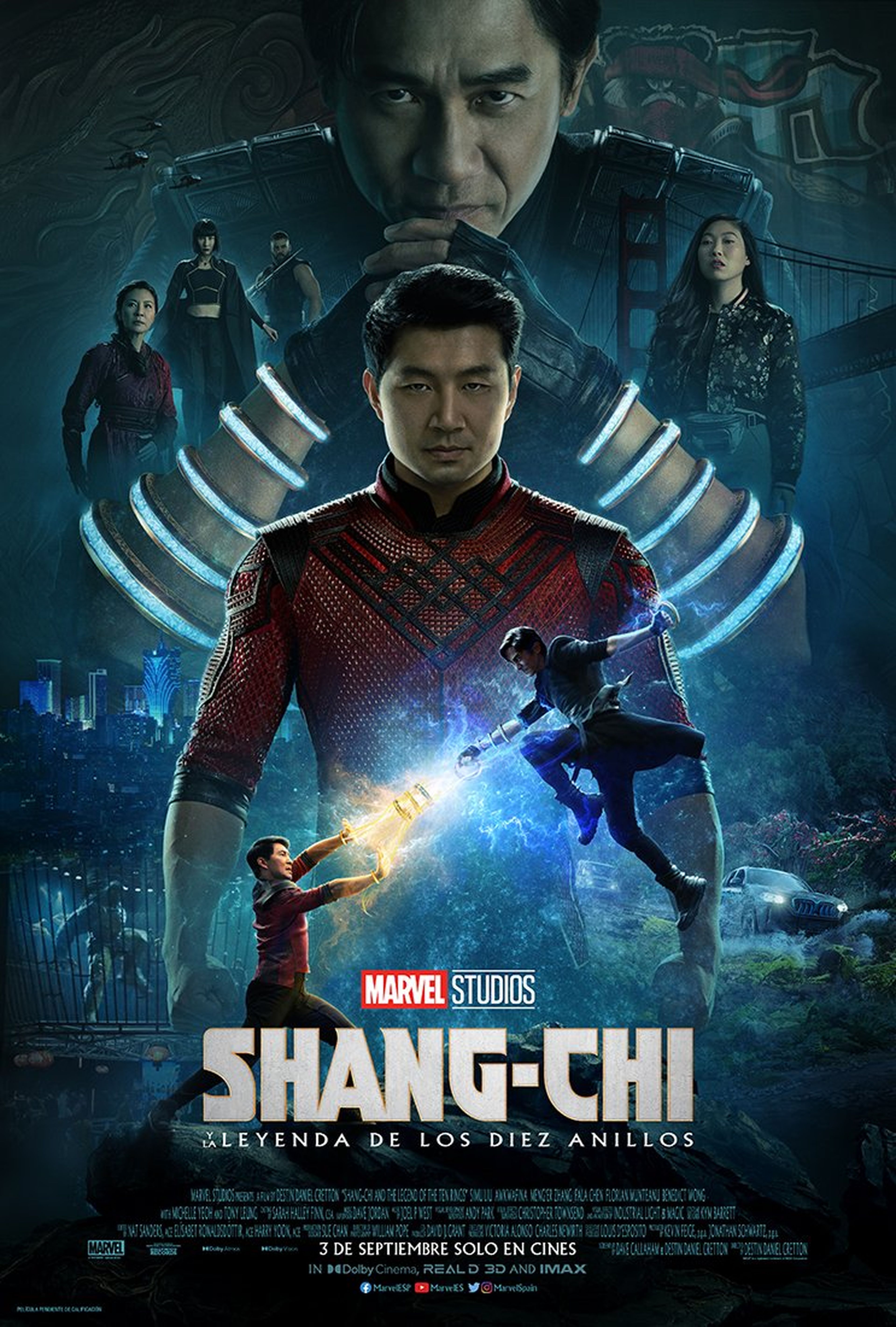 Shang-Chi Diez Anillos poster