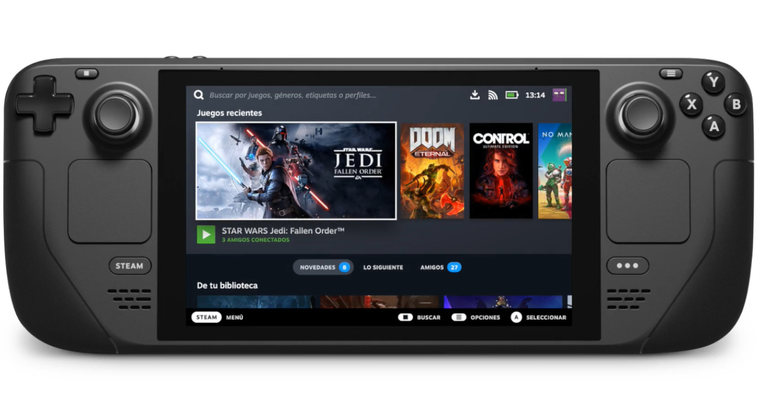 Steam Deck "es un PC pequeño con un mando acoplado", afirma Valve: si  quieres, podrás instalar Epic Games Store o Windows - HobbyConsolas Juegos