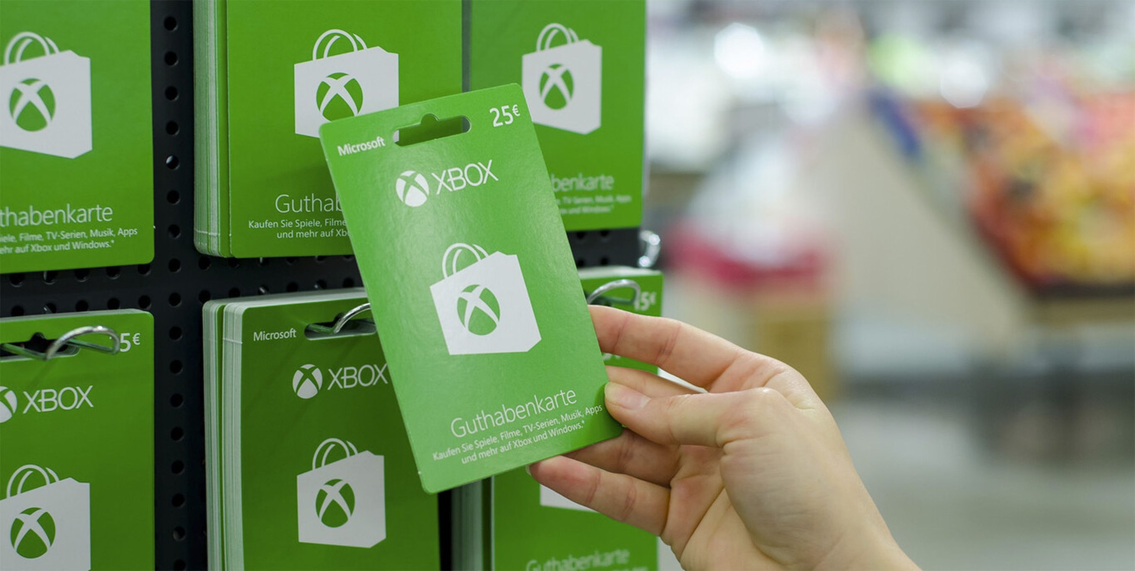 Xbox tarjetas