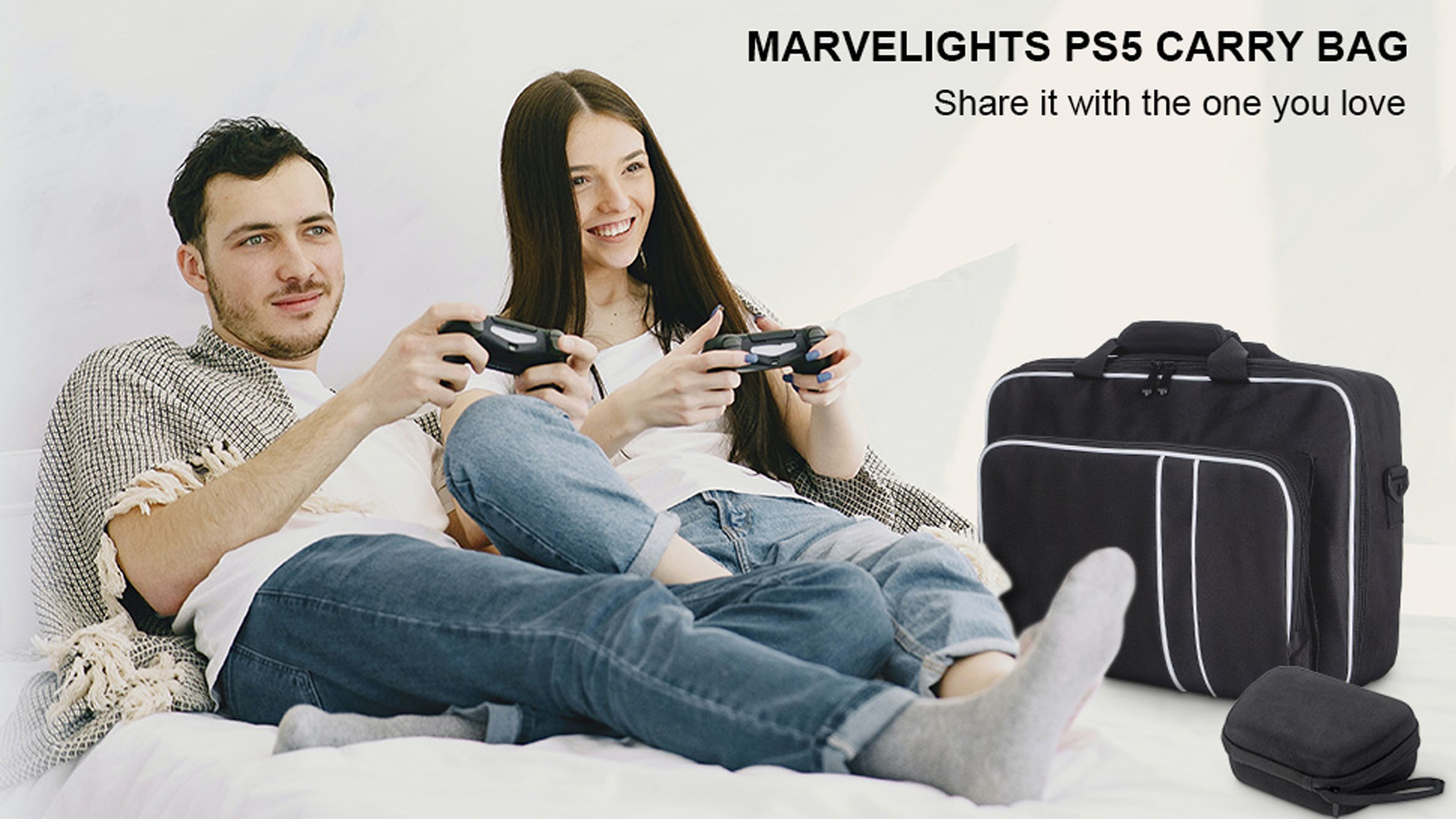 Bolsa de viaje para PS5 Marvelights