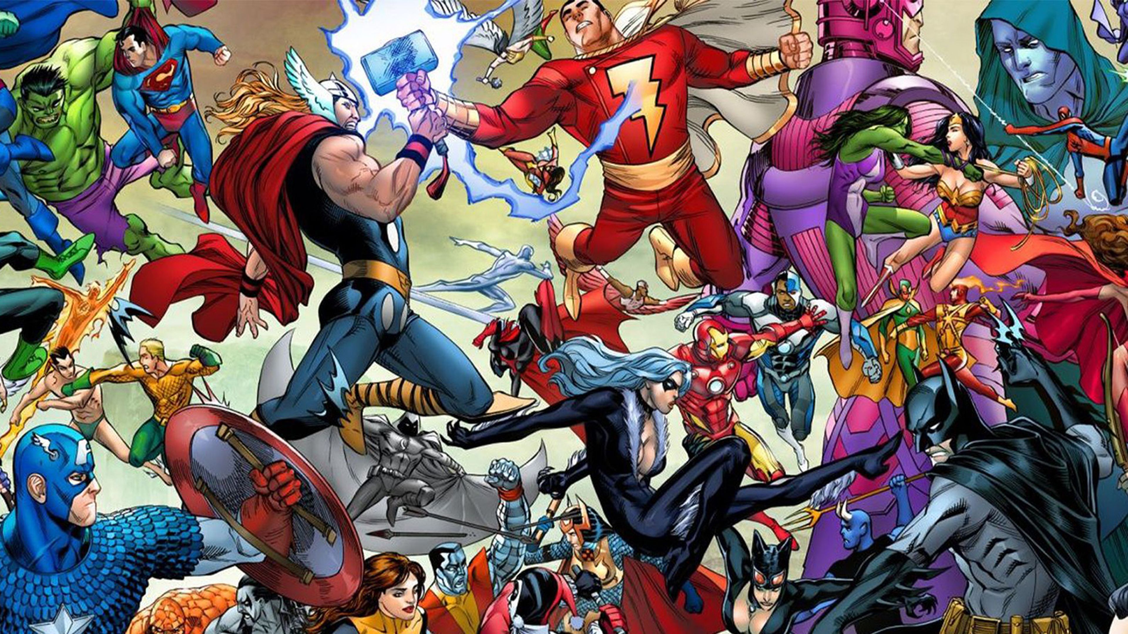 Personajes de Marvel vs DC