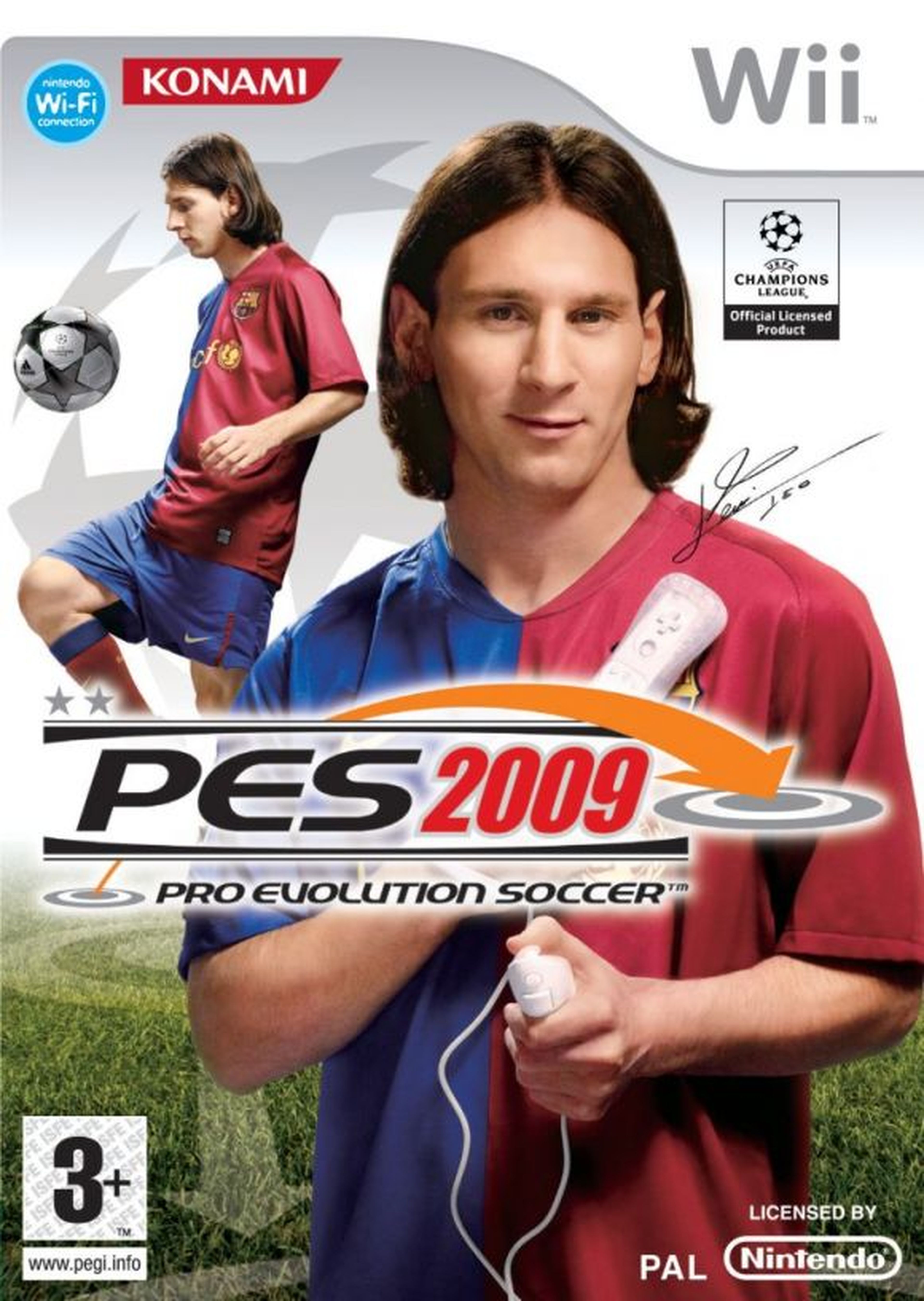 PES 2009 Wii Messi