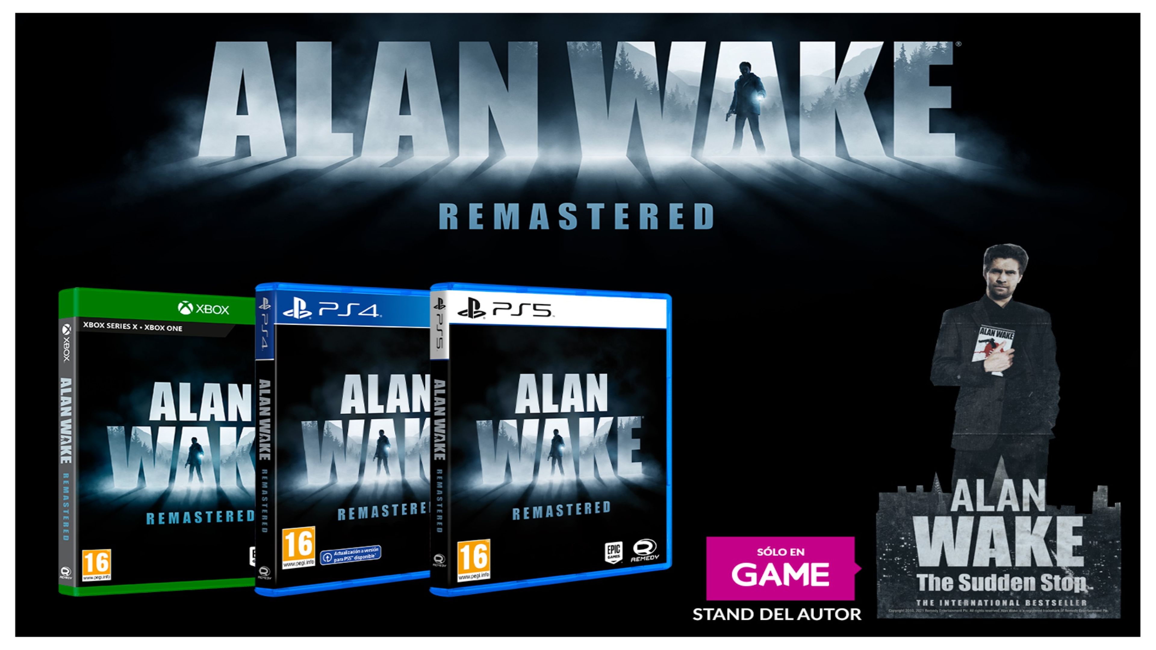 Alan Wake Remastered reserva GAME